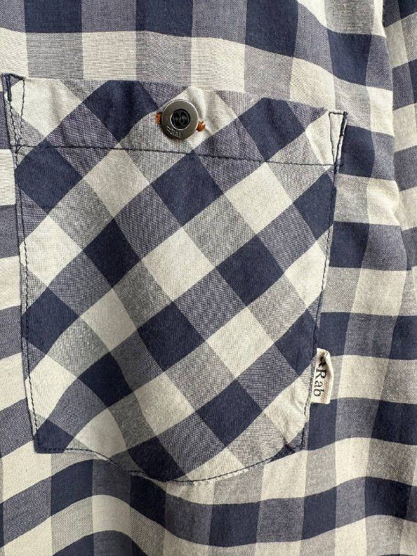 Rab Rab Maverick Shirt Check Plaid Button Up Long Sleeve QCA-64 Size US L / EU 52-54 / 3 - 10 Thumbnail