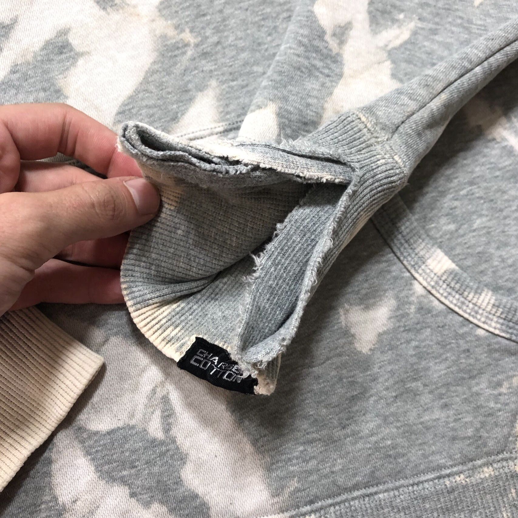 Under Armour Under Armour Hoodie Sweatshirt Womens M Gray Acid Wash Tie Dye Pullover Hooded Pockets Cross Training Gym & Training Logo Style Activewear 90s? Size M / US 6-8 / IT 42-44 - 4 Thumbnail