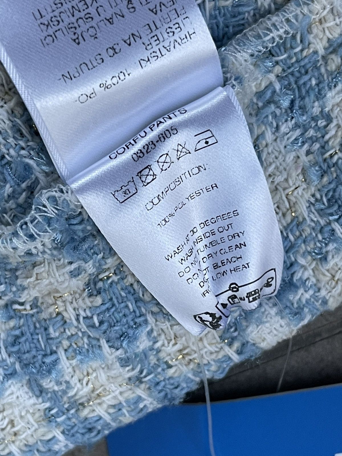 Other !DS! SS23 Nikolaj Storm Corfu Slipper Check Pants Size US 32 / EU 48 - 18 Thumbnail