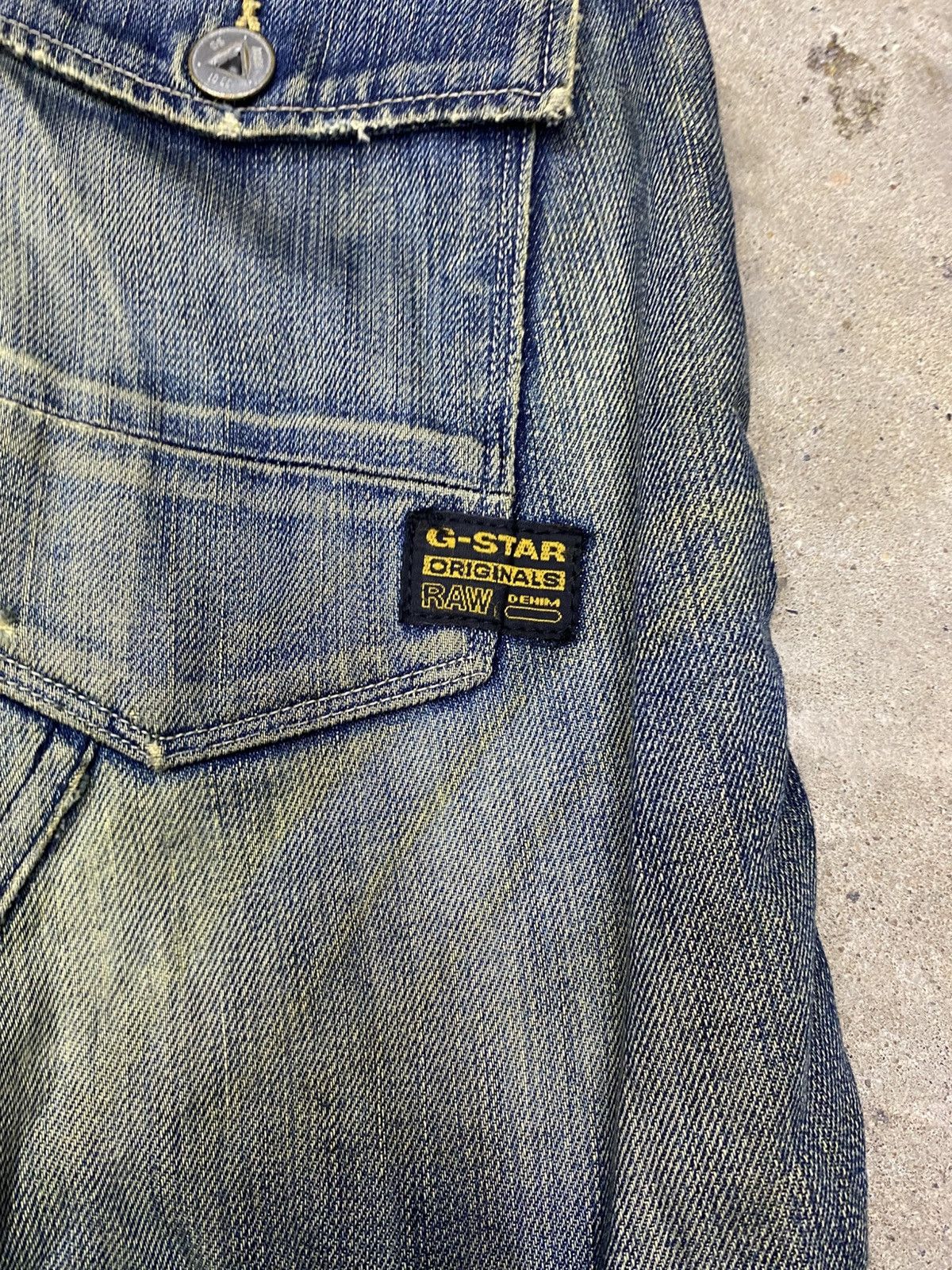If Six Was Nine × Vintage 💥Bindding Offer💥 rare g-star faded jeans pant Size US 29 - 9 Thumbnail