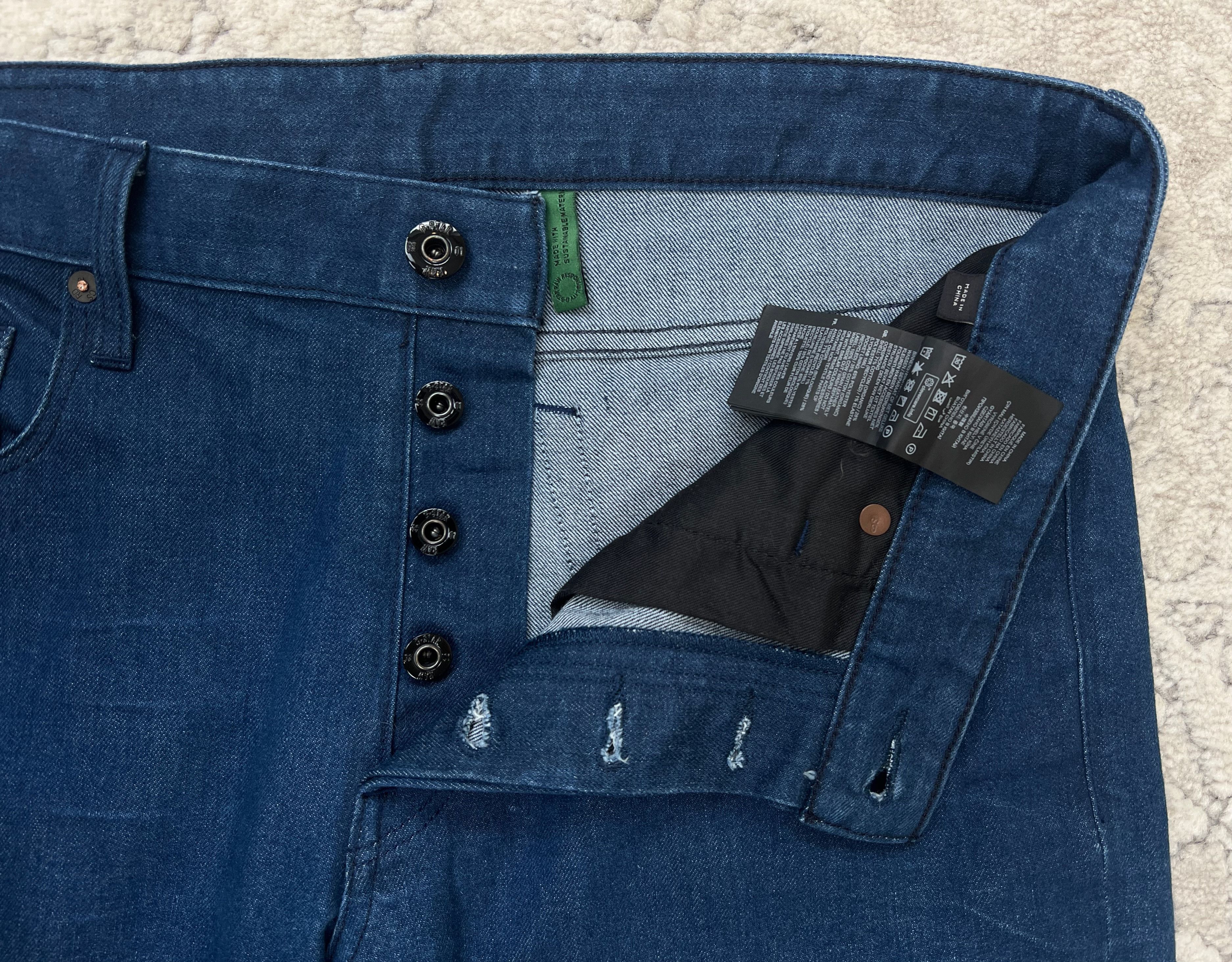 G-Star G-Star RAW 3301 Straight Tapered Jeans Blue 34 Size US 34 / EU 50 - 14 Thumbnail