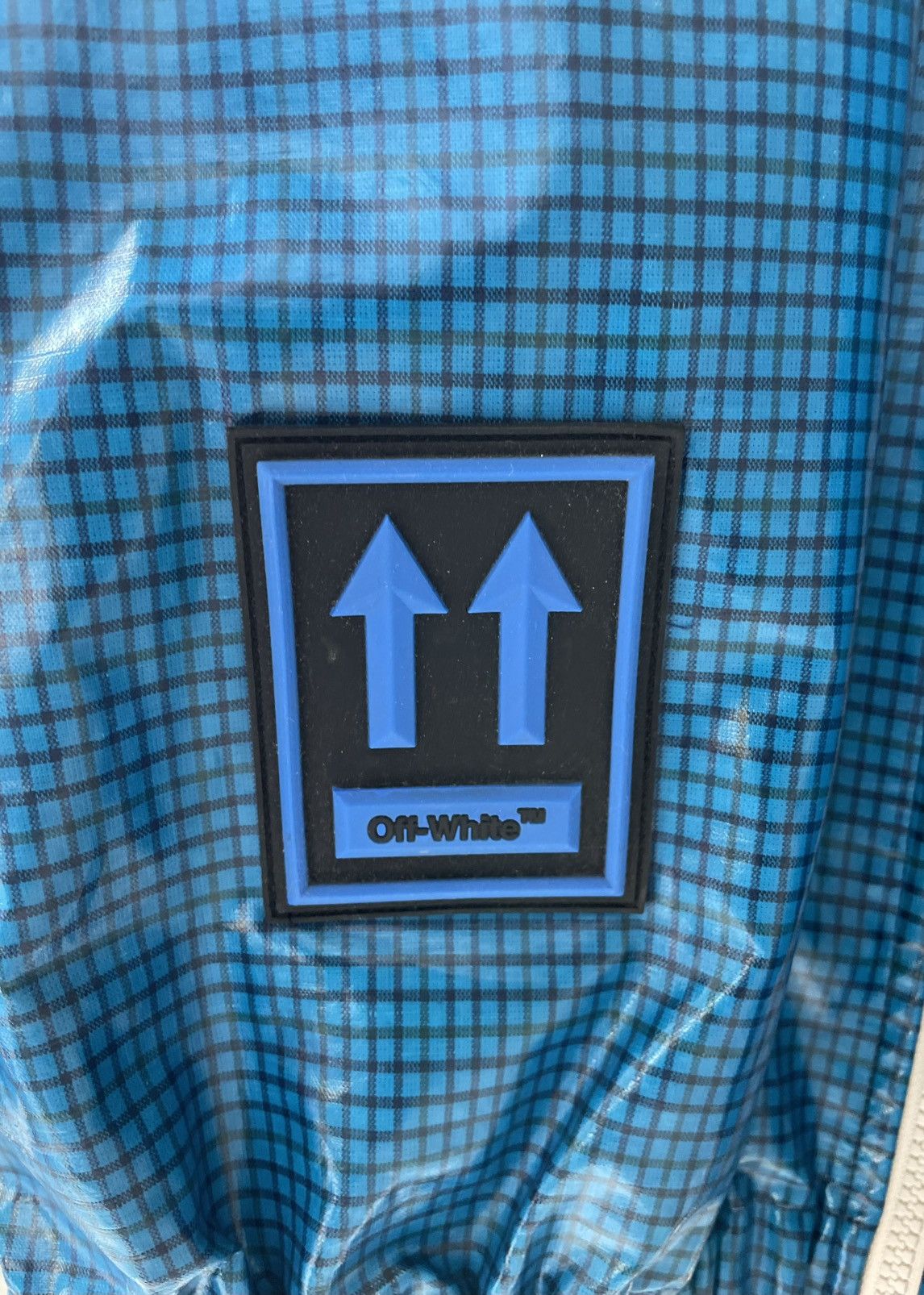 Off-White Off-White Check Zipped Jacket Size US M / EU 48-50 / 2 - 3 Thumbnail
