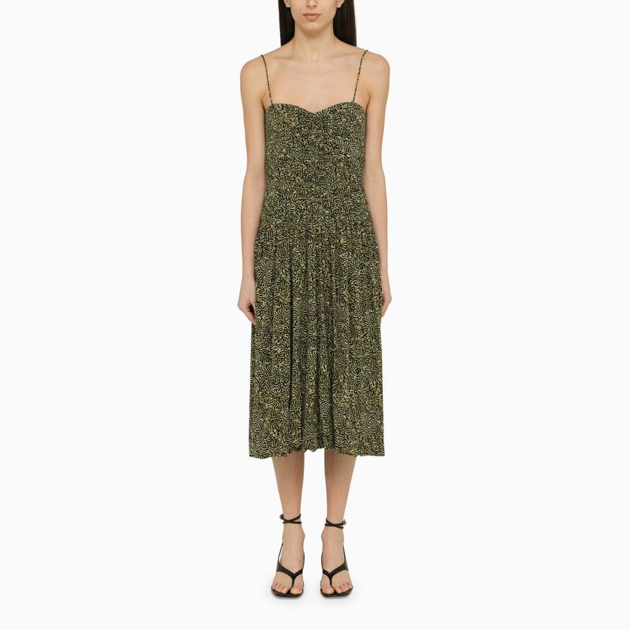 Isabel Marant o1d2blof0824 Midi Dress in Multicolor Size S / US 4 / IT 40 - 1 Thumbnail