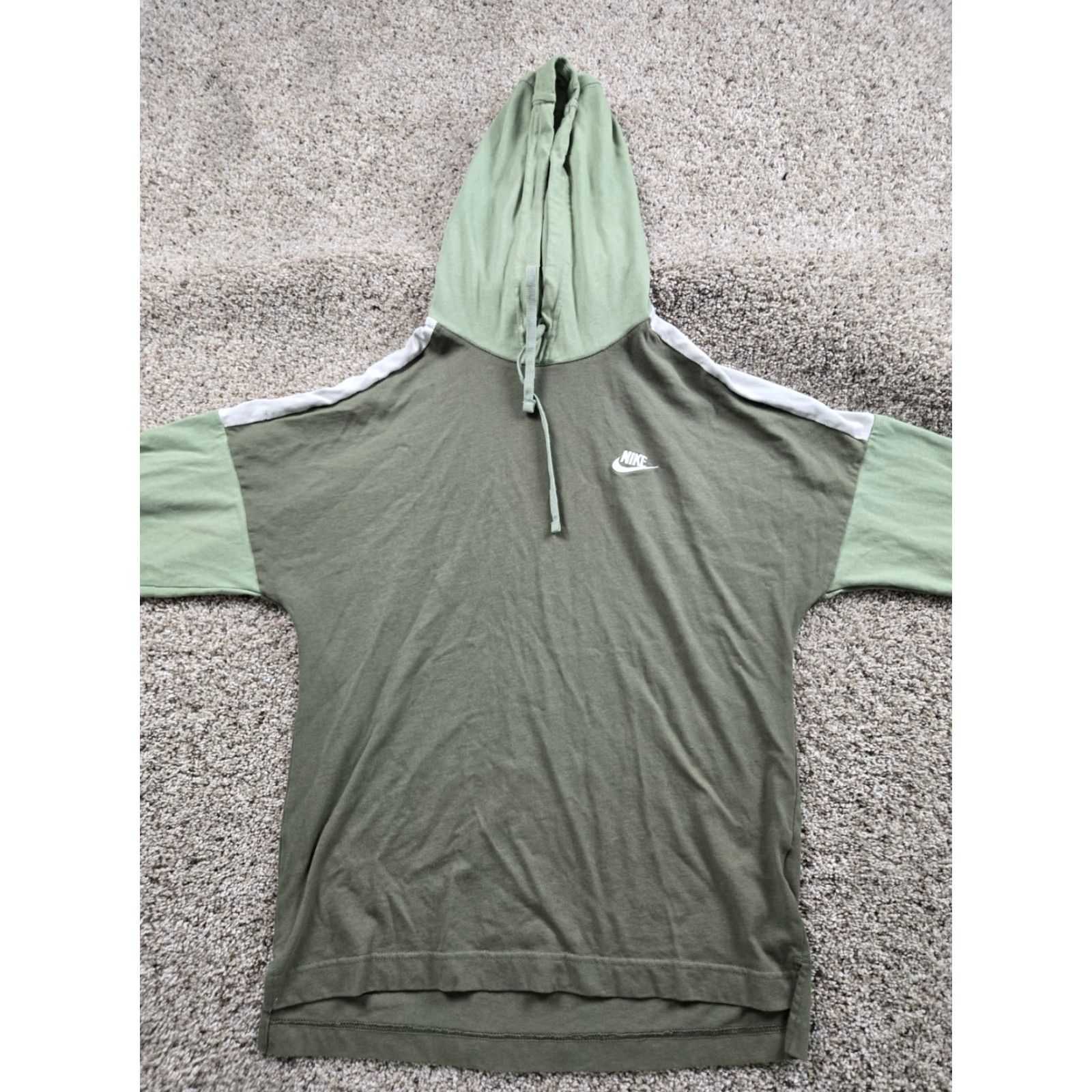 Nike Nike Tracksuit Small Mens Green Pullover Cotton Tapered Leg Pockets Track Jacket Track Pants 2 Piece Zipper Embroidered Logo Size US S / EU 44-46 / 1 - 3 Thumbnail