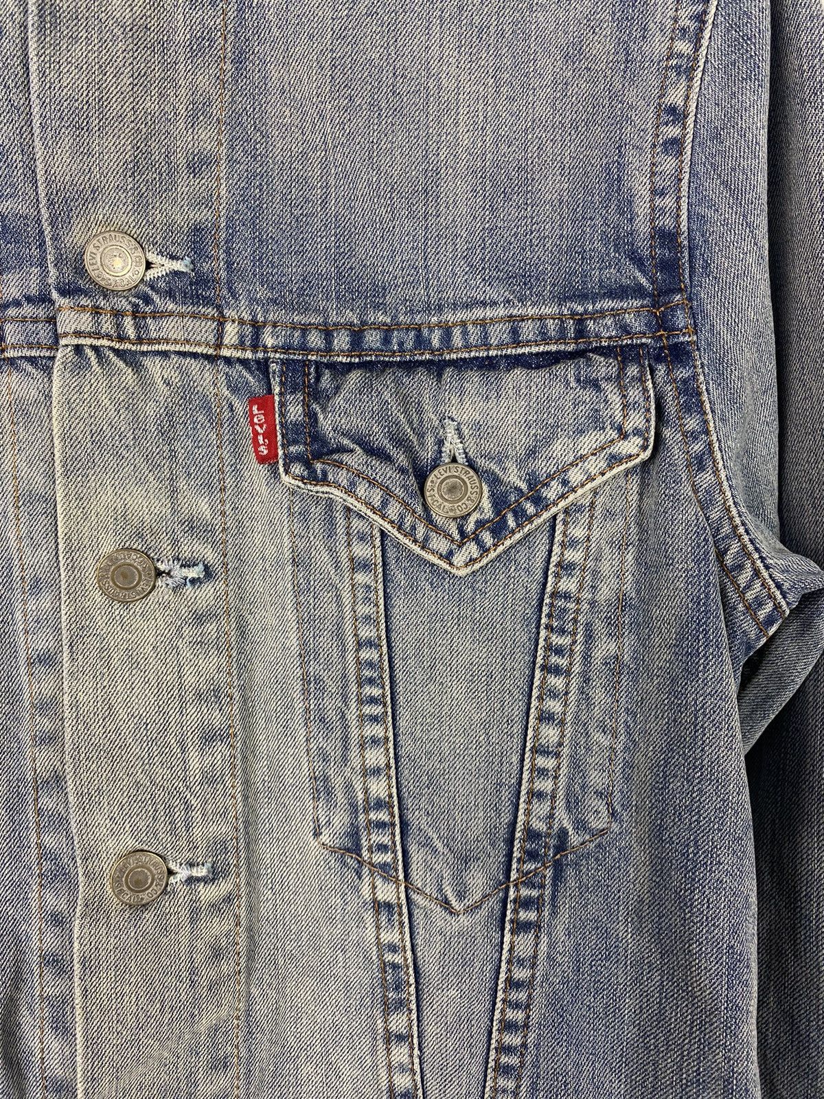 Levi's Y2K Levi’s 72530 Type 3 Washed Denim Trucker Jacket Size S / US 4 / IT 40 - 4 Thumbnail