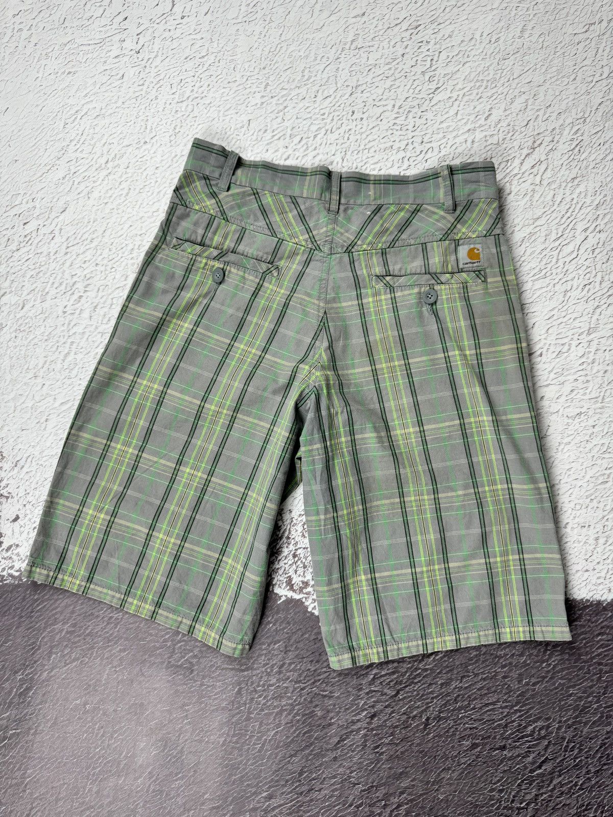 Carhartt Carhartt Freight Bermuda vintage checkered shorts size 29 Size US 29 - 1 Thumbnail