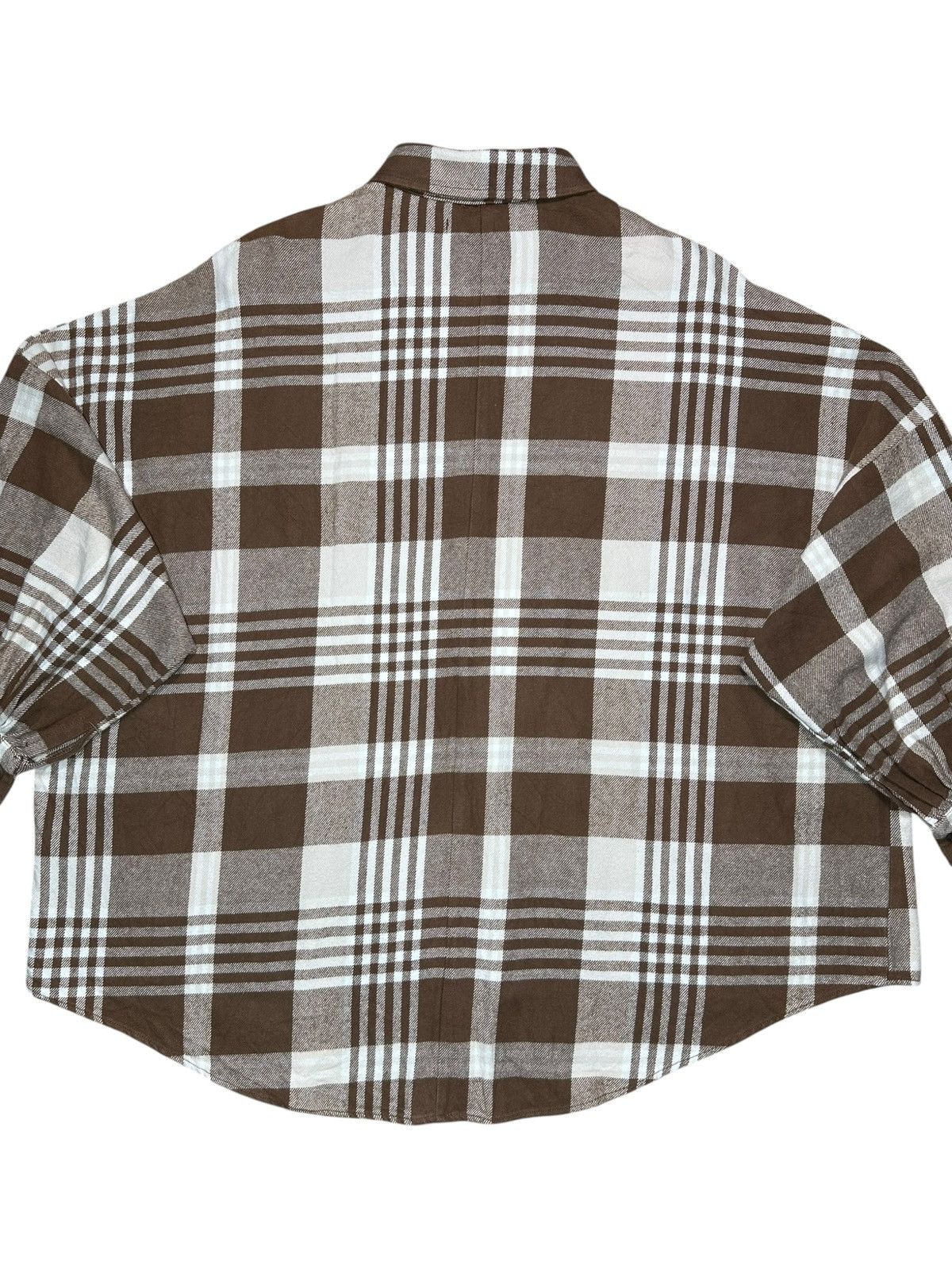 Japanese Brand Rodeo Crowns oversized boxy checked flannel shirt Size US XXL / EU 58 / 5 - 4 Thumbnail