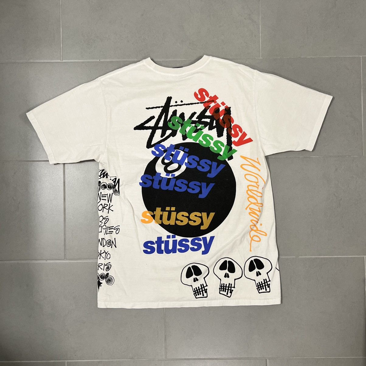 Stussy Stussy 8 Ball Camo T-shirt | Grailed
