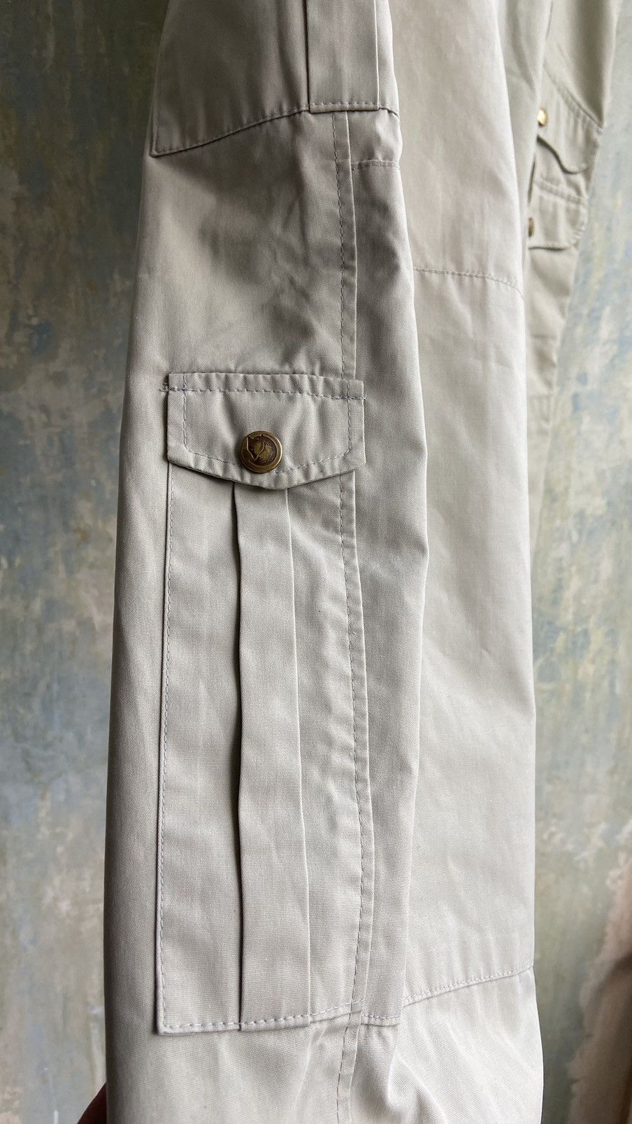 Fjallraven × Goretex FJALLRAVEN Beige Gore-Tex Winter Vintage Pant Size 50 Size US 34 / EU 50 - 4 Thumbnail