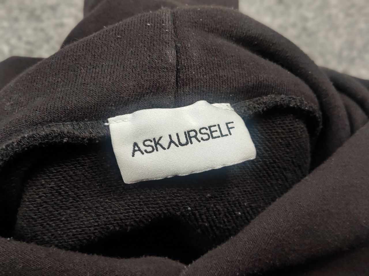 Askyurself Askyurself Design Dark Faded Color Logo Oversized Hoodie Size US L / EU 52-54 / 3 - 13 Thumbnail