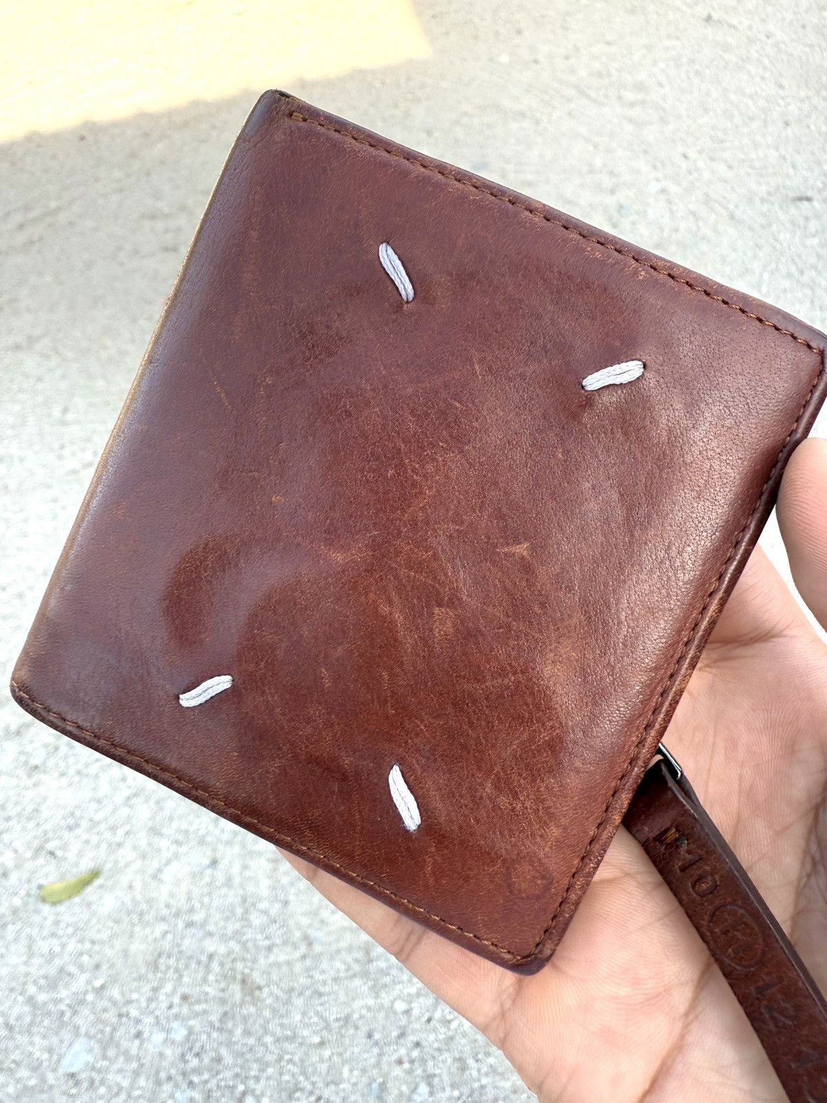 Maison Margiela Maison margiela four stitch bifold wallet Size ONE SIZE - 3 Thumbnail