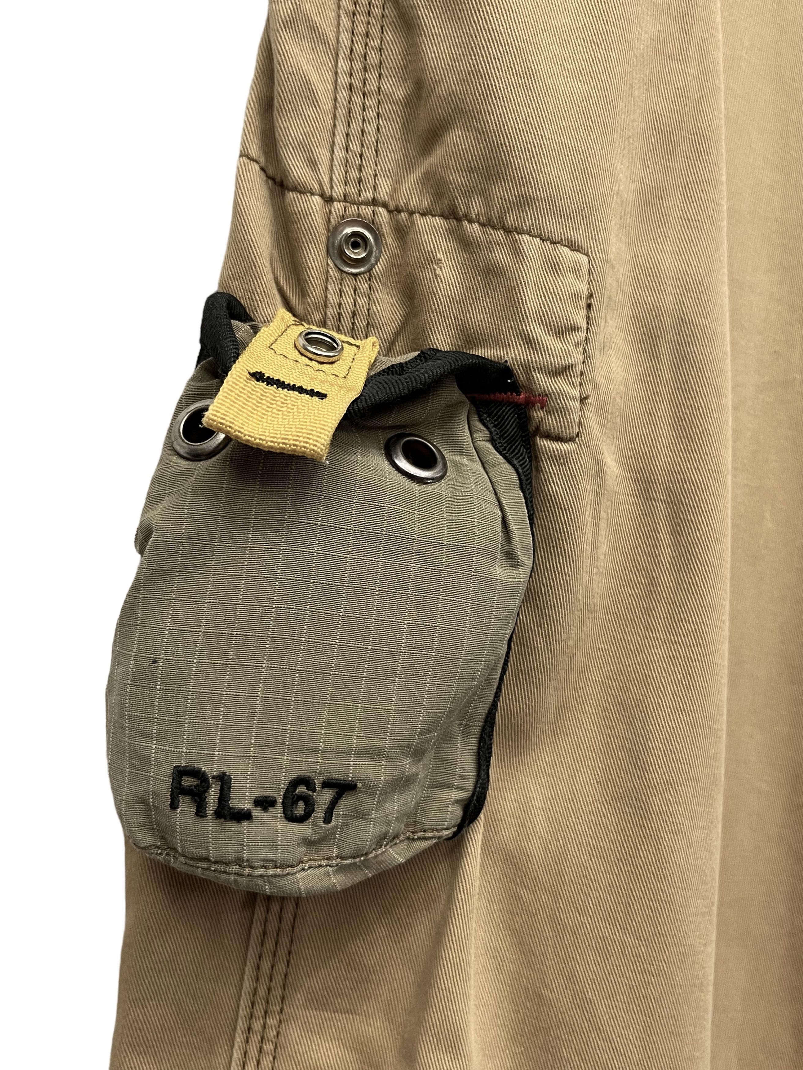 Polo Ralph Lauren 🔥Vintage Y2K RALPH LAUREN Cell Phone Carpenter Baggy Chino Size US 31 - 9 Thumbnail