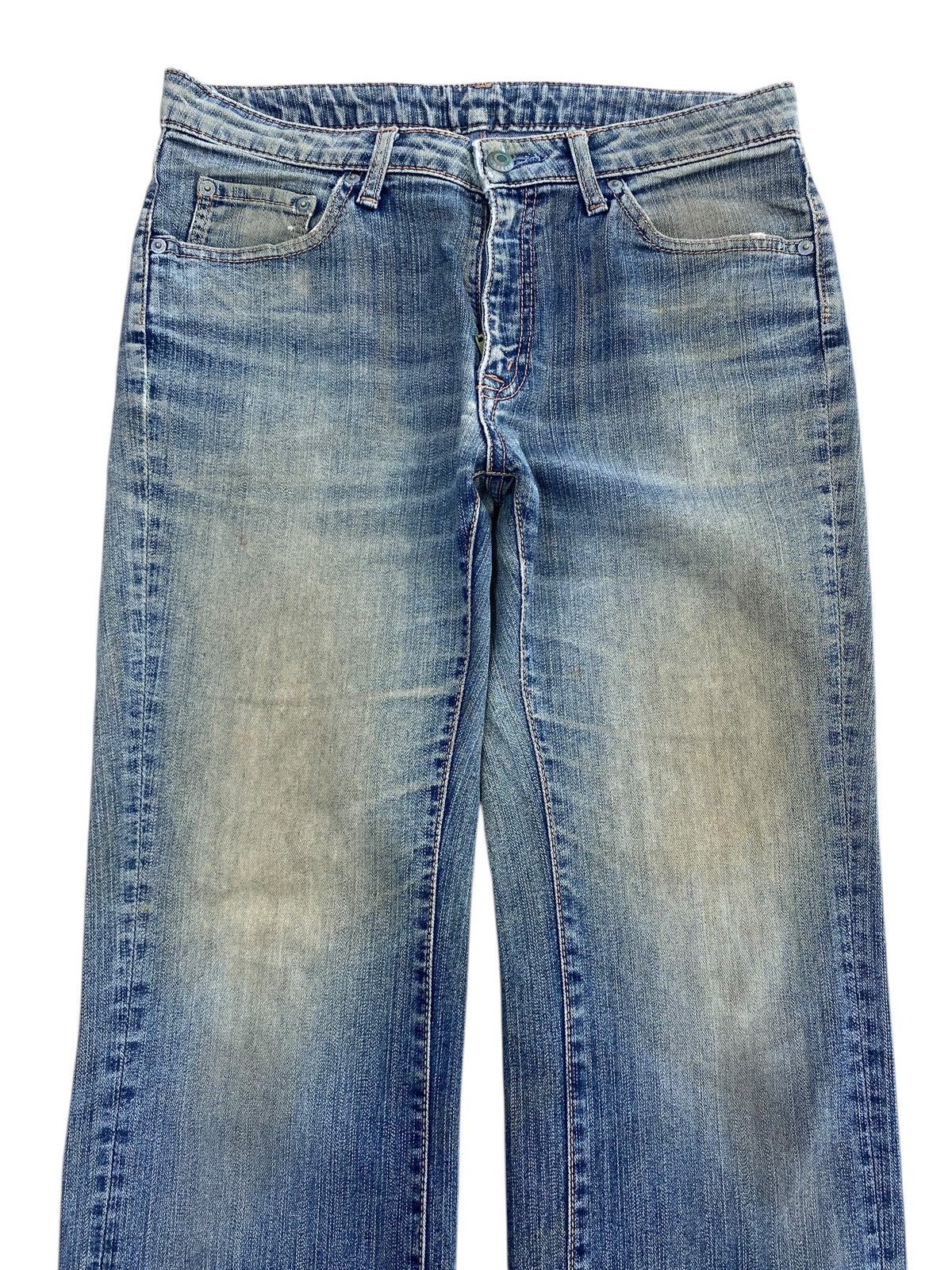 Japanese Brand Japanese Brand Mud Faded Wash Style Loose Jeans Size US 32 / EU 48 - 2 Thumbnail