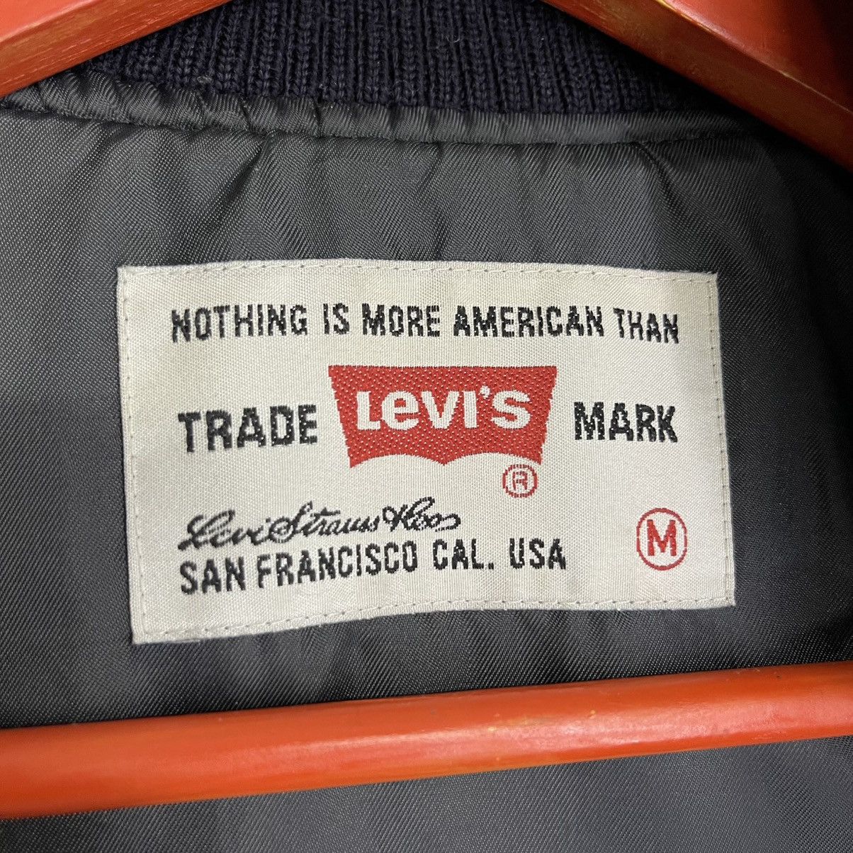 Levi's × Vintage 90s Levis Wool Varsity Jacket Size US M / EU 48-50 / 2 - 8 Thumbnail