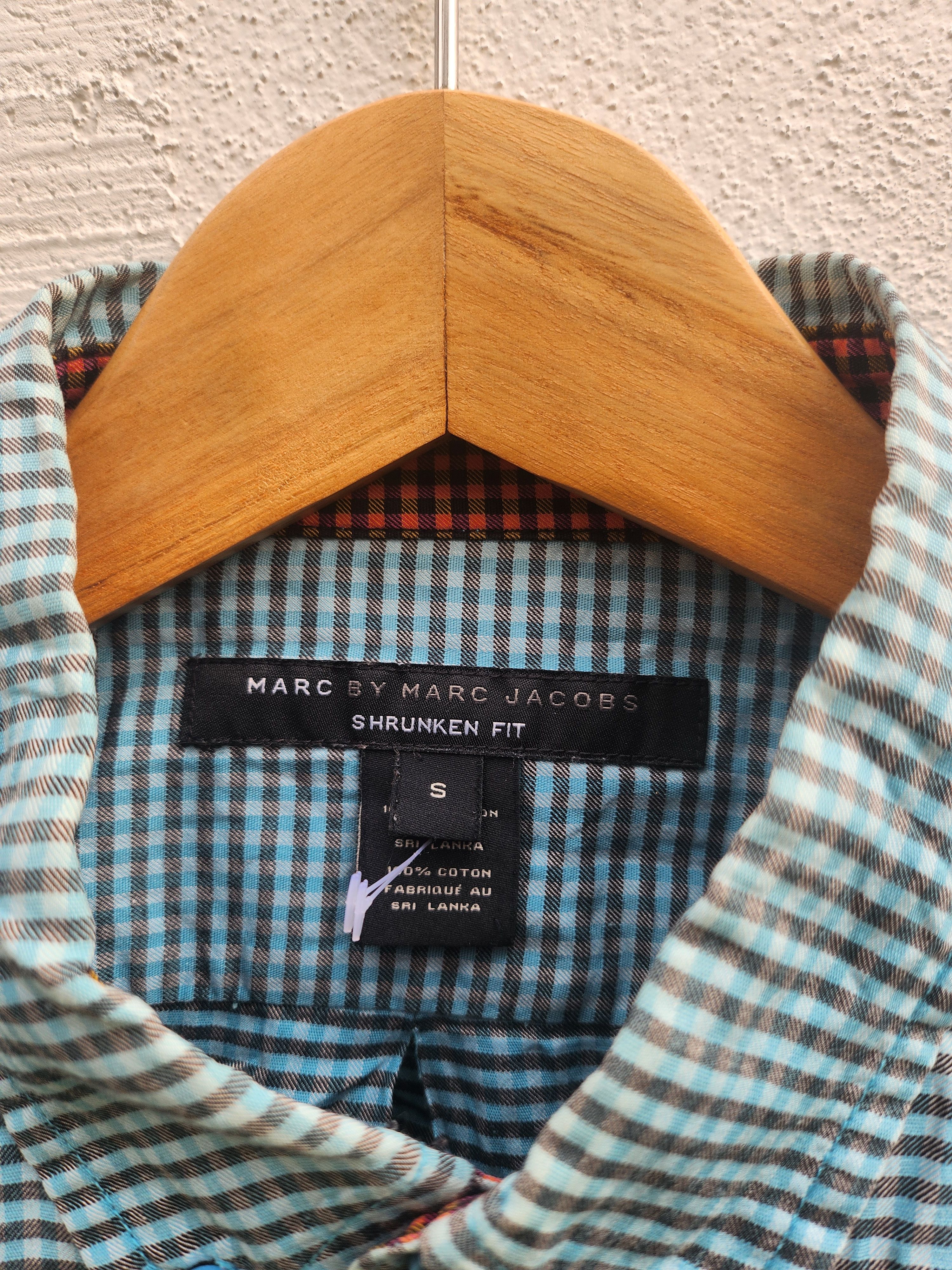 Japanese Brand × Marc Jacobs 💥Marc By Marc Jacob Shrunken Fit Casual Shirt Size US S / EU 44-46 / 1 - 3 Thumbnail
