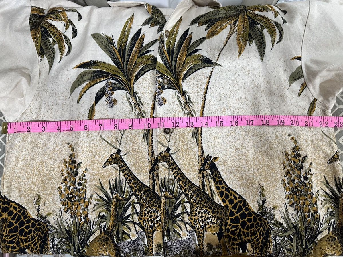 Japanese Brand Vintage 90s Safari Printed Shirt Size US L / EU 52-54 / 3 - 7 Thumbnail