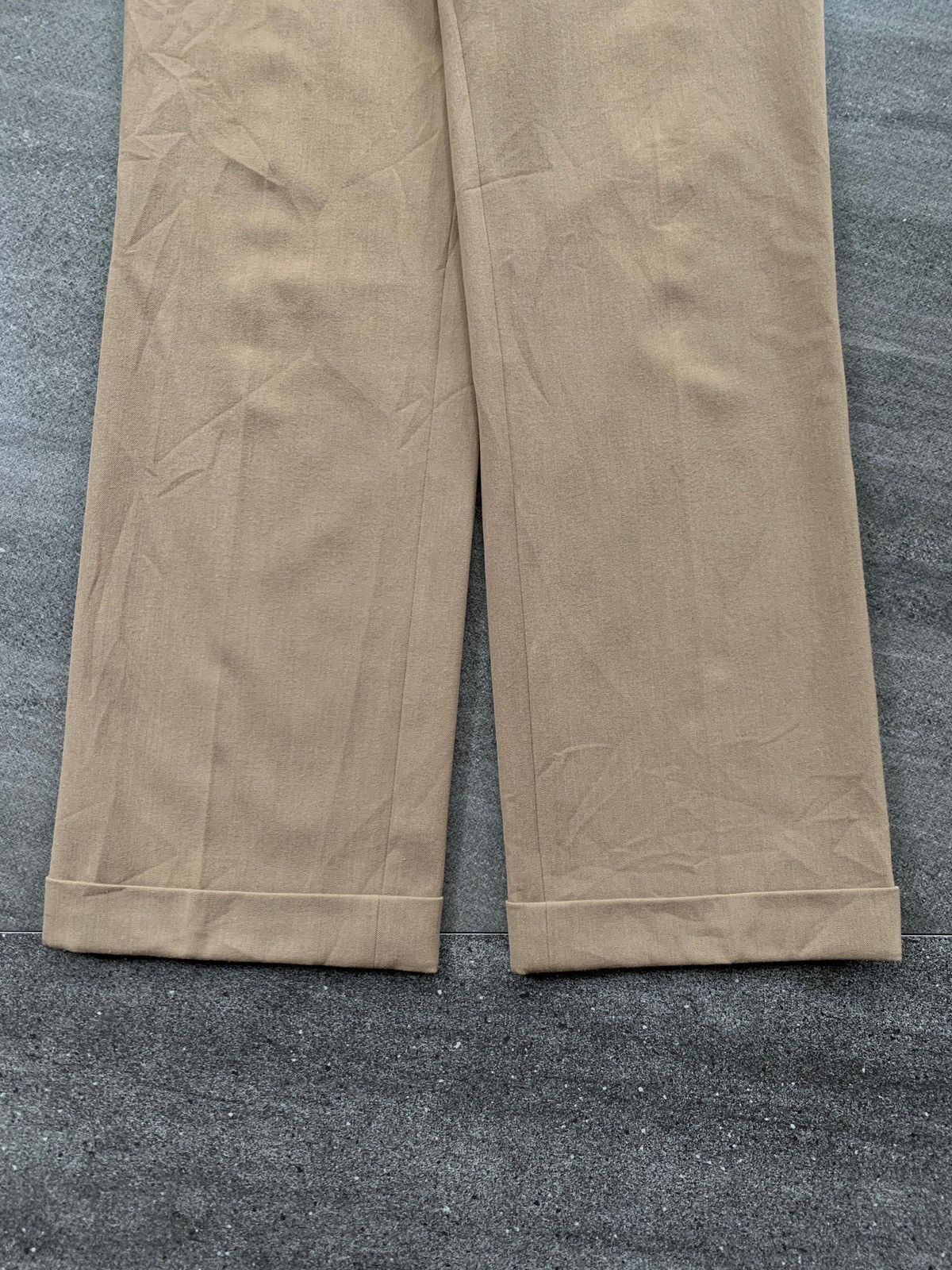 Junya Watanabe FREE TAX! 2000s Straight Cuffed Trousers Size US 29 - 5 Thumbnail