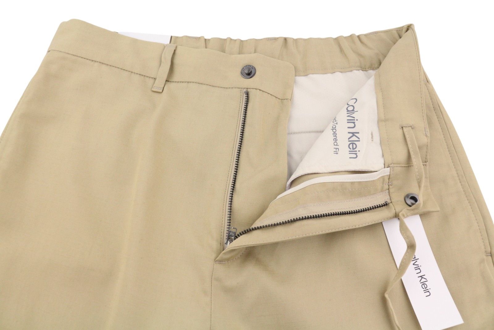 Calvin Klein PIECE DYED TENCEL W36/L32 Relaxed Trousers 87460 Size US 36 / EU 52 - 4 Thumbnail