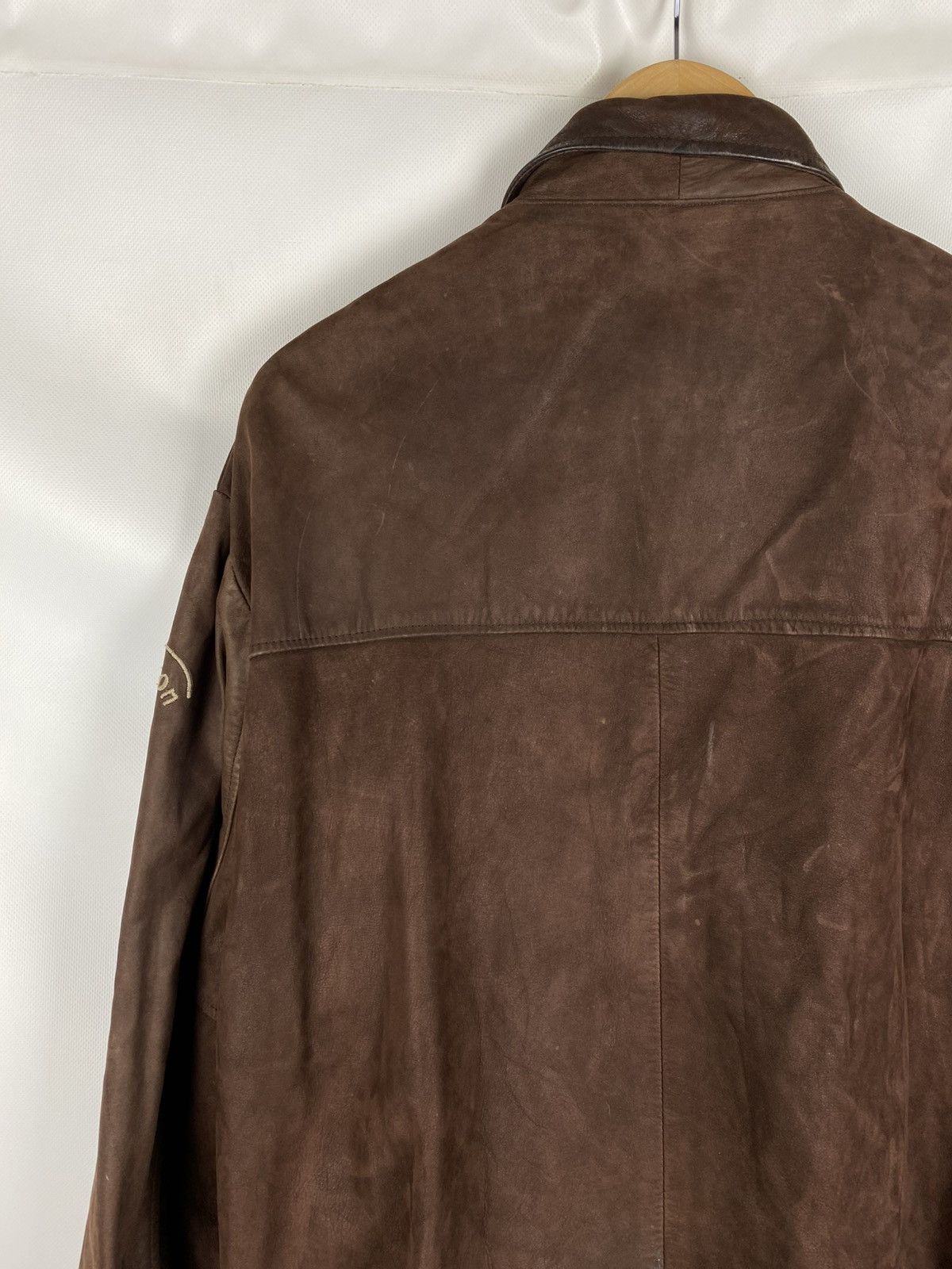 Chevignon Chevignon vintage men’s leather western style bomber jacket Size US XL / EU 56 / 4 - 18 Thumbnail