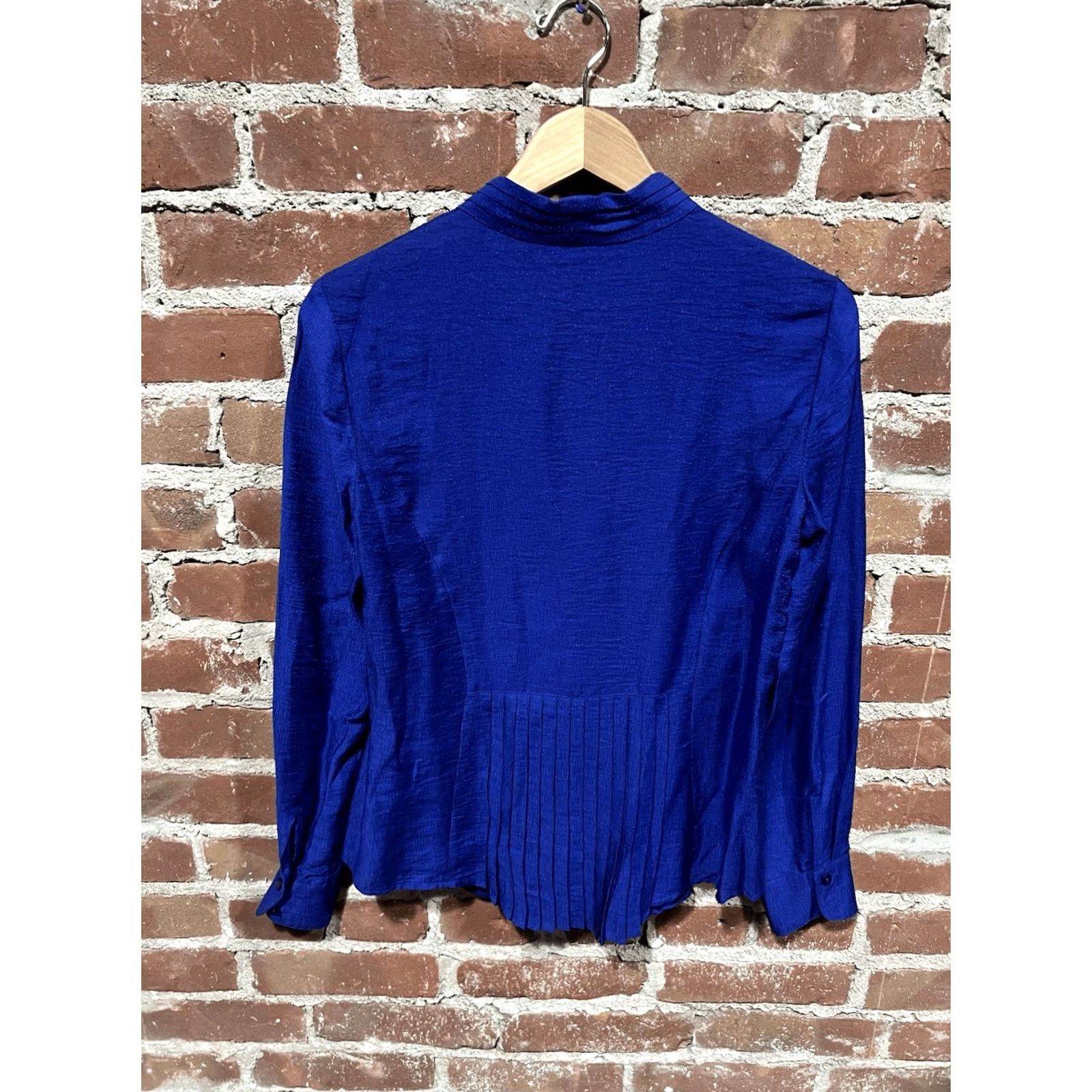 Coldwater Creek Coldwater Creek Blouse Women’s Blue Long Sleeve Size S Tunic Size S / US 4 / IT 40 - 2 Thumbnail