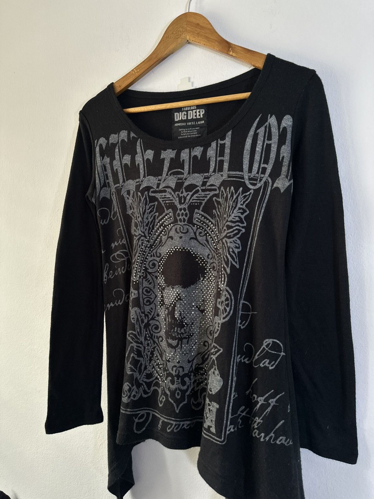 14th Addiction Affliction Skull Long Sleeve Size M / US 6-8 / IT 42-44 - 2 Thumbnail