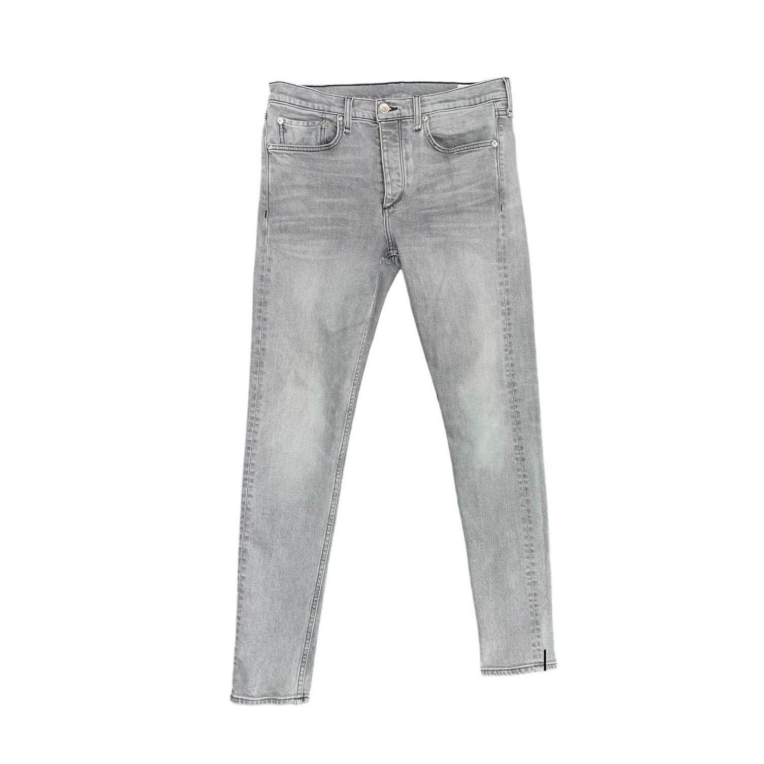 Rag & Bone Fit 1 Extra Slim Button Fly Greyson Jeans SZ 33 Punk Grunge Size US 33 - 1 Thumbnail
