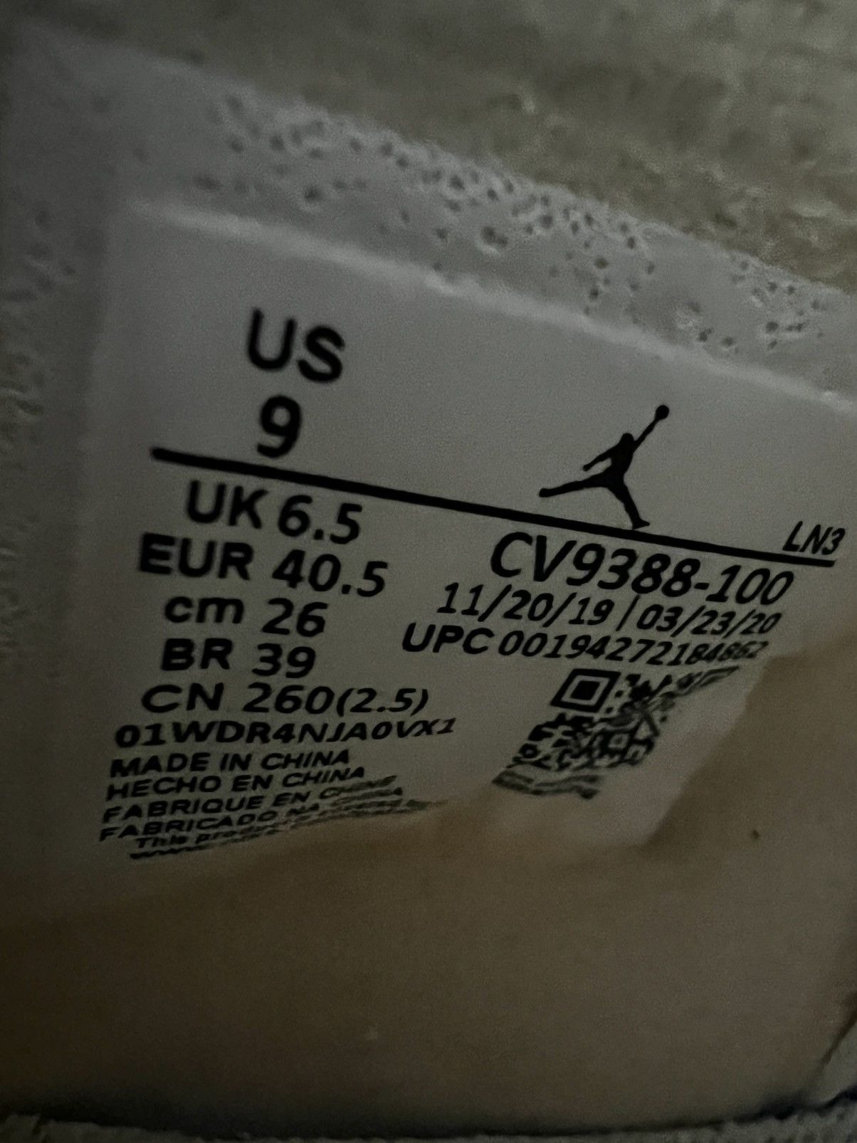 Jordan Brand × Off-White Jordan 4 Retro Off-White Sail (Women's) Size US 9 / EU 42 - 6 Thumbnail