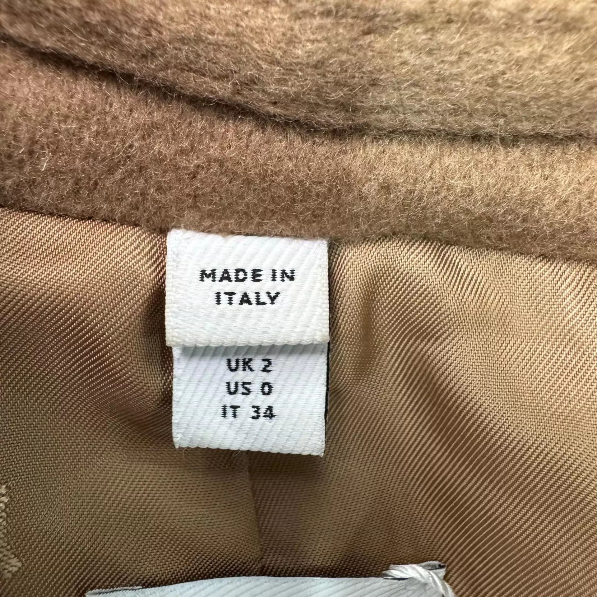 Burberry Burberry Cotton Long Brown Overcoat US 2 Size XXS / US 00 / IT 34 - 4 Thumbnail