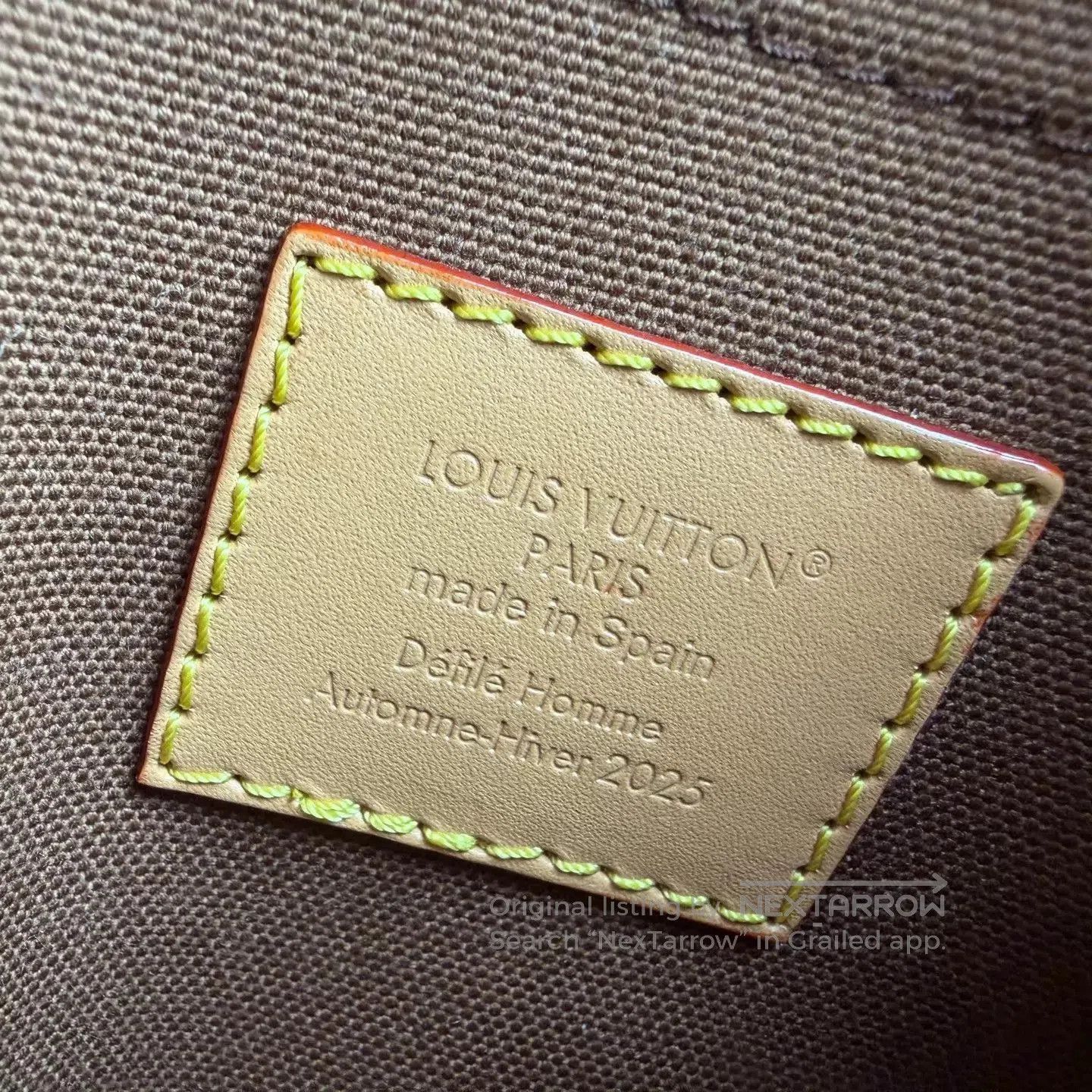 Louis Vuitton Brown Checkered Monogram Crossbody Bag. Size ONE SIZE - 9 Thumbnail