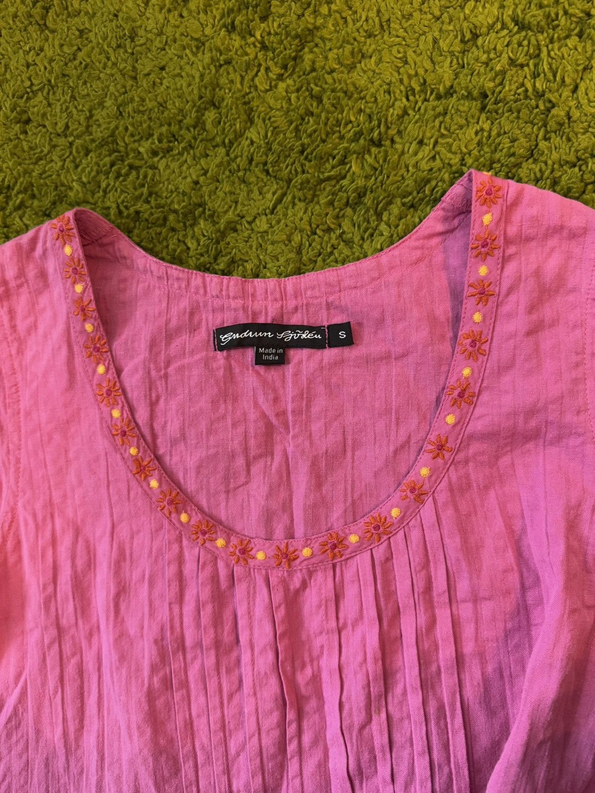 Designer Gudrun Sjoden avant Garde pink mini dress Size S / US 4 / IT 40 - 4 Thumbnail