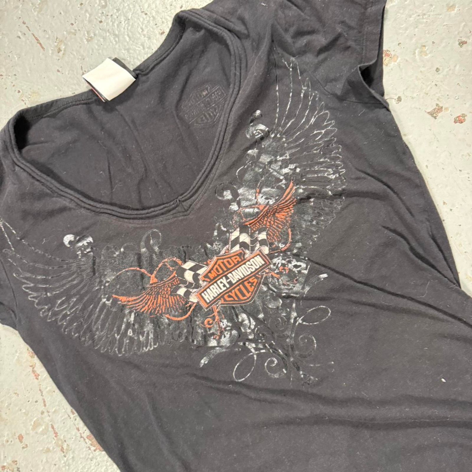 Harley Davidson Vintage y2k harley davidson Punk Tee Size US M / EU 48-50 / 2 - 3 Thumbnail
