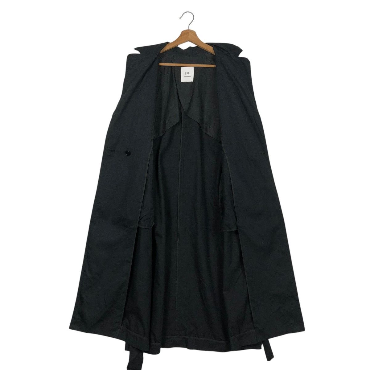 Japanese Brand 🔥RICH BLACK LONG JACKET 1er ARRONDISSEMENT ISSEY MIYAKE Size US M / EU 48-50 / 2 - 16 Thumbnail