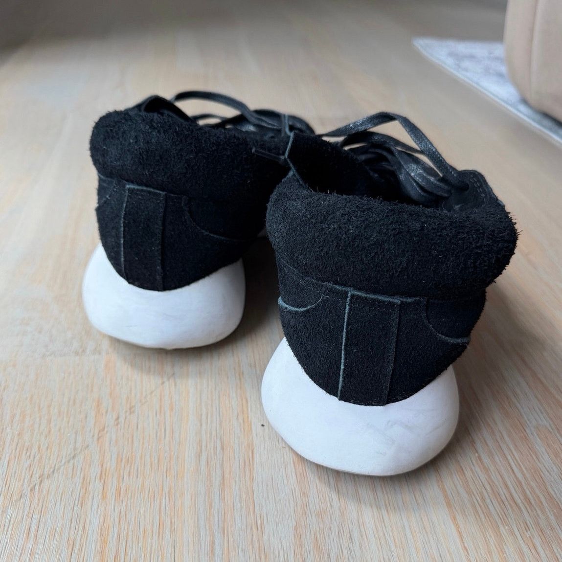 Rick Owens Rick Owens x adidas Black High Top Sneakers Approx US 11 Size US 11 / EU 44 - 6 Thumbnail