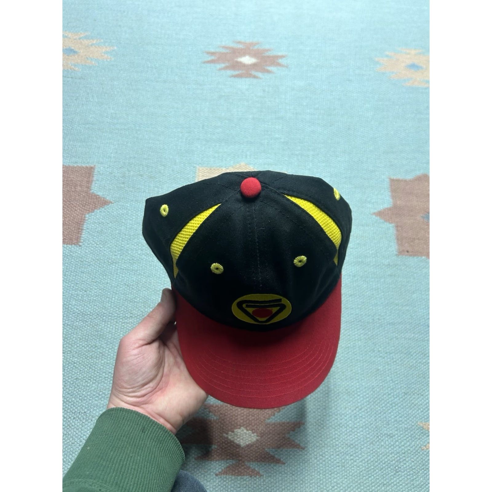 Greats Great Lakes hybrids strapback hat cap farm feed adjustable black red yellow - Unbranded Baseball Cap Men Adjustable Colorful Hat Size ONE SIZE - 3 Thumbnail