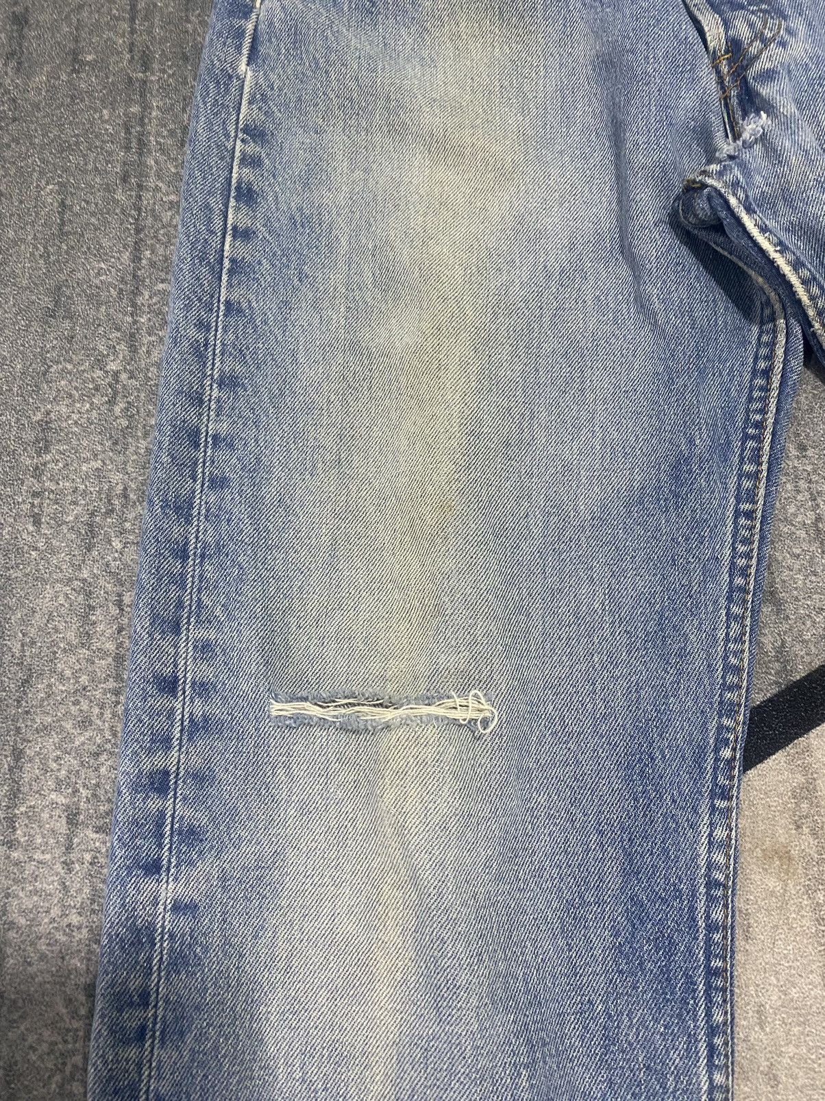 Levi's × Vintage Vintage 90s Levis 501 Faded Denim Size US 30 / EU 46 - 8 Thumbnail