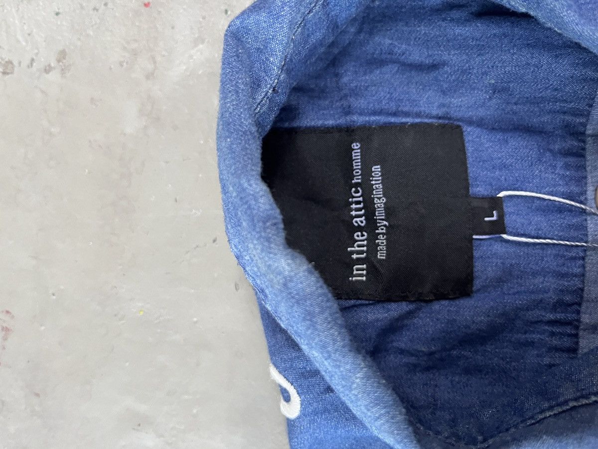 14th Addiction In The Attic Dirty Denim Chambray Shirt Size US L / EU 52-54 / 3 - 11 Thumbnail