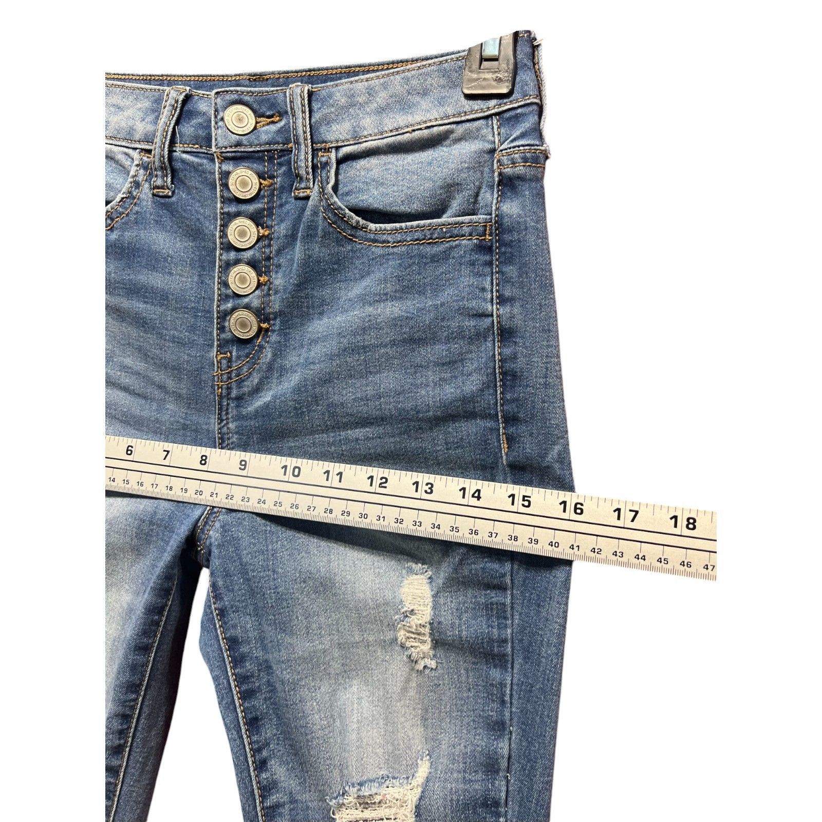 Other Ultimate - Women's High-Rise Ankle - Length Jeans - Blue - 0 Size 25" / US 0 / IT 36 - 4 Thumbnail