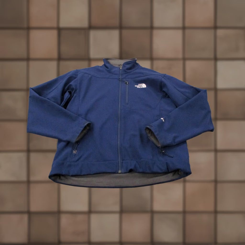 The North Face The North Face Jacket Men M Blue Fleece Lined Apex Softshell Outdoors Hiking Camping Size US M / EU 48-50 / 2 - 1 Thumbnail