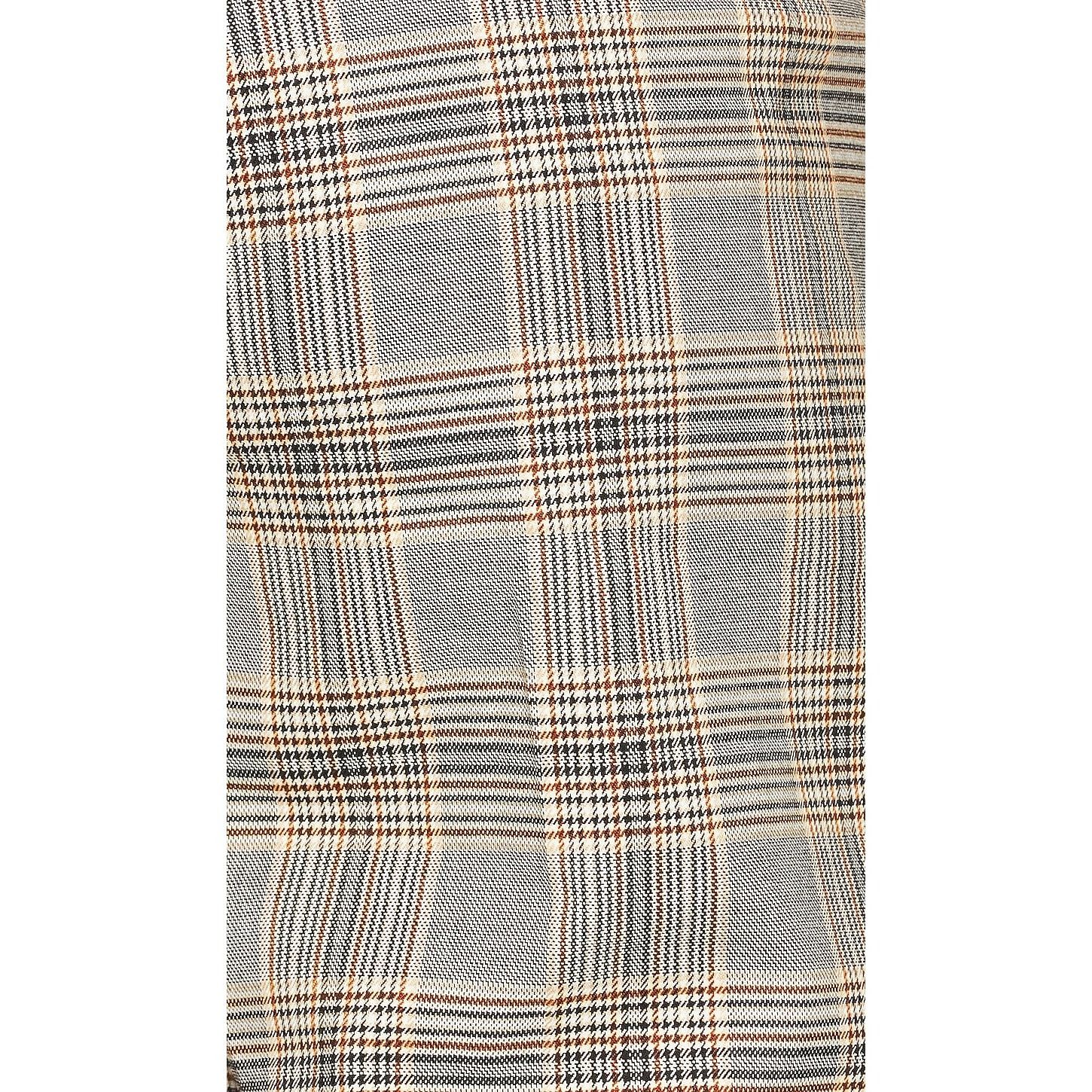 Bcbgmaxazria Bcbgmaxazria womens belted all plaid blazer NEW XL Size XL / US 12-14 / IT 48-50 - 4 Thumbnail