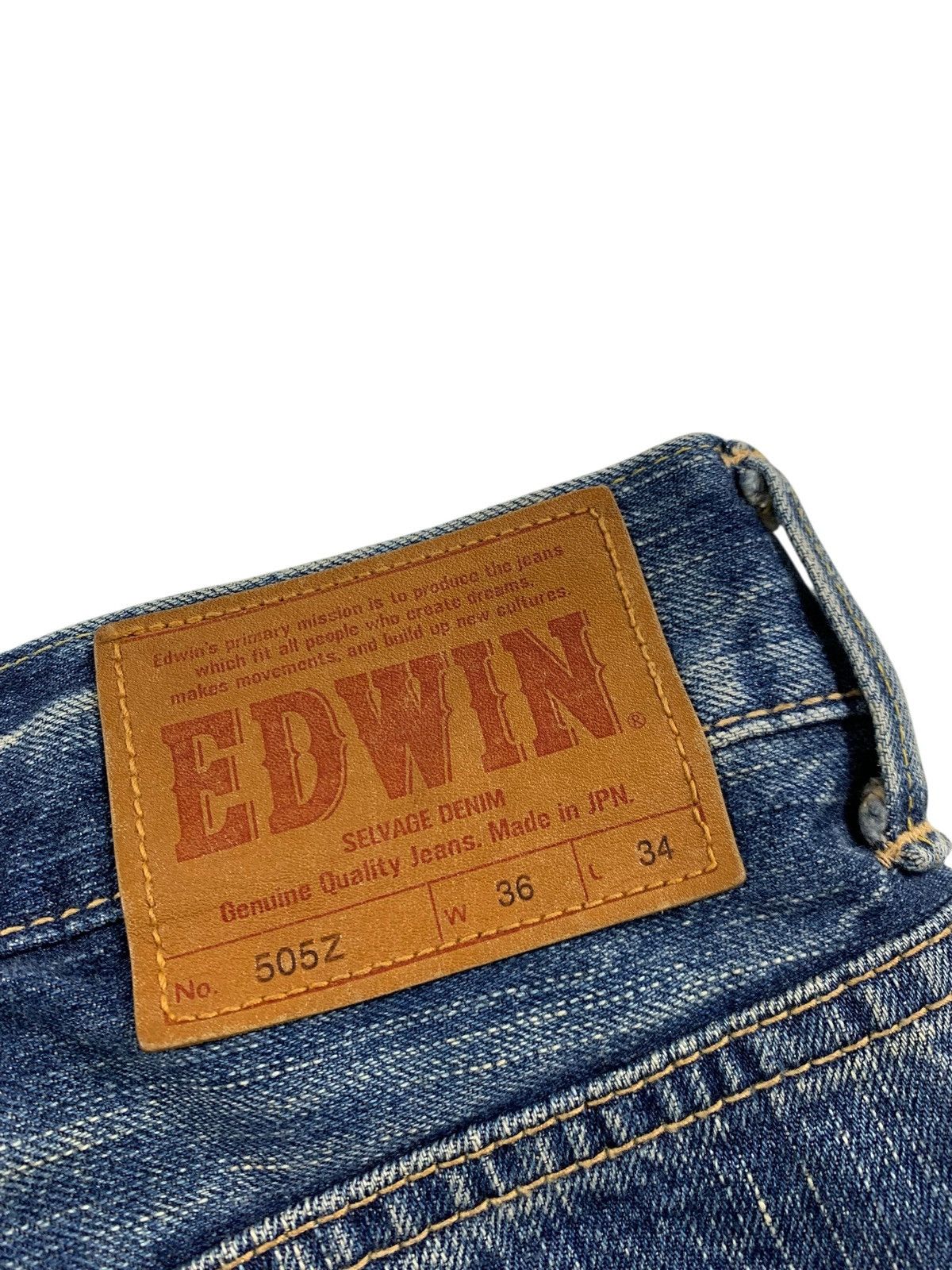 Kapital 36x34 Edwin Rusty Selvedge jeans pants Size US 36 / EU 52 - 10 Thumbnail