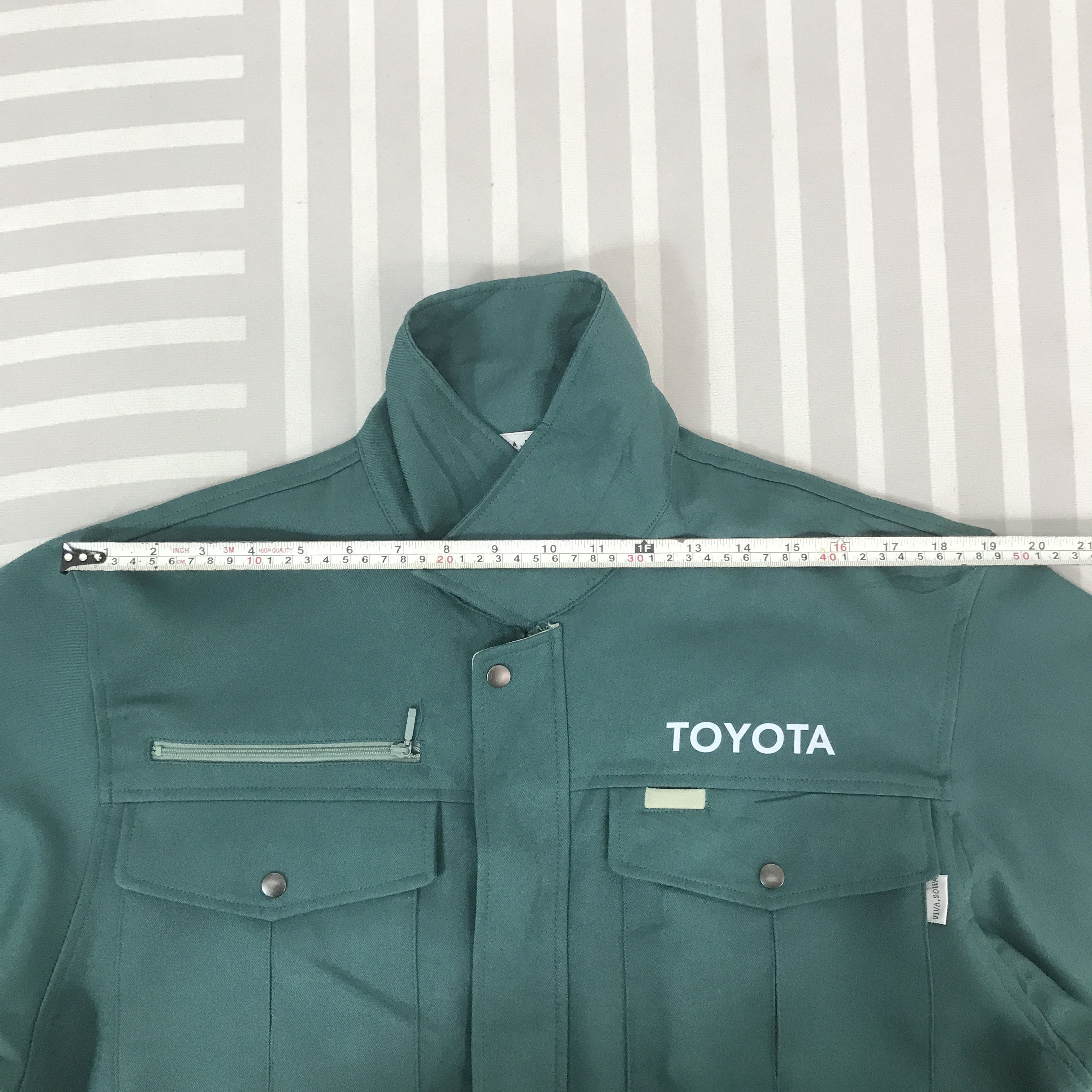 Japanese Brand Vintage Toyota Racing work japan uniform custom Jacket Size US L / EU 52-54 / 3 - 5 Thumbnail