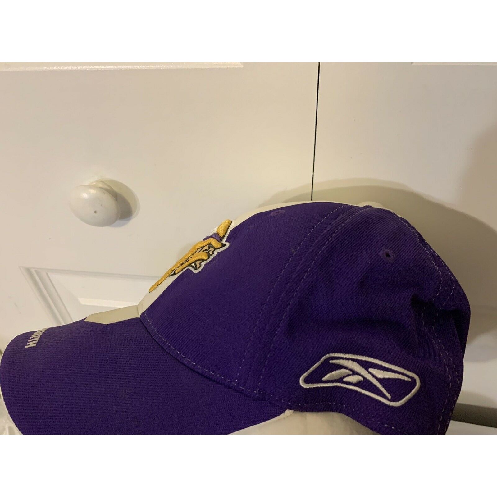 Reebok Minnesota Vikings Stretch Fit OSFM Hat Cap Reebok Sideline N Size ONE SIZE - 6 Thumbnail