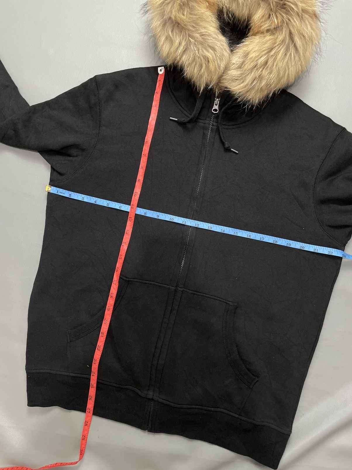 If Six Was Nine Japan Unqlo Fleece Zip Fur Hoodie ifsix lgb kmrii style Size US XL / EU 56 / 4 - 6 Thumbnail