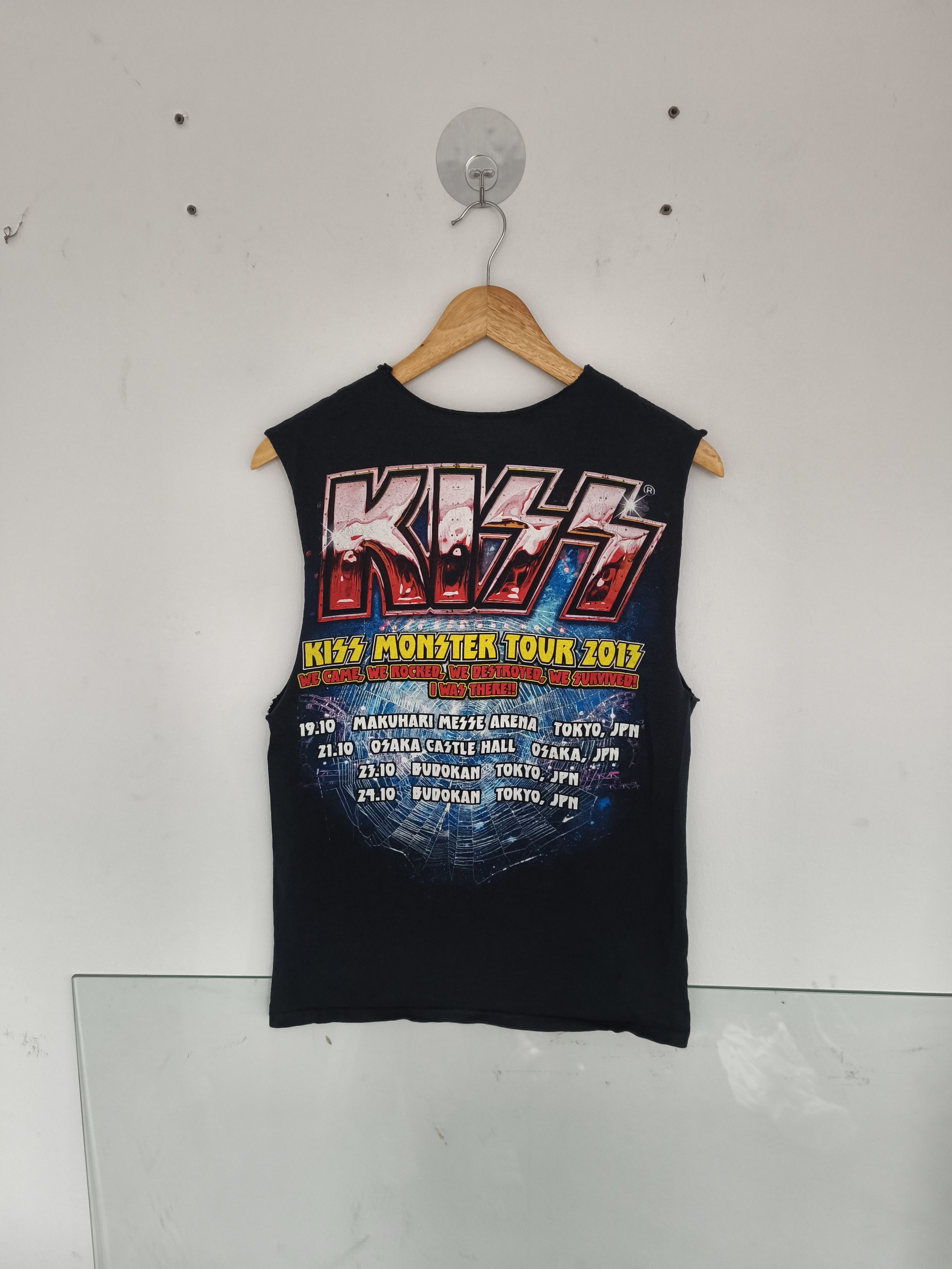 Band Tees × KISS Vintage Kiss Band Sleeveless Tee Size US S / EU 44-46 / 1 - 5 Thumbnail