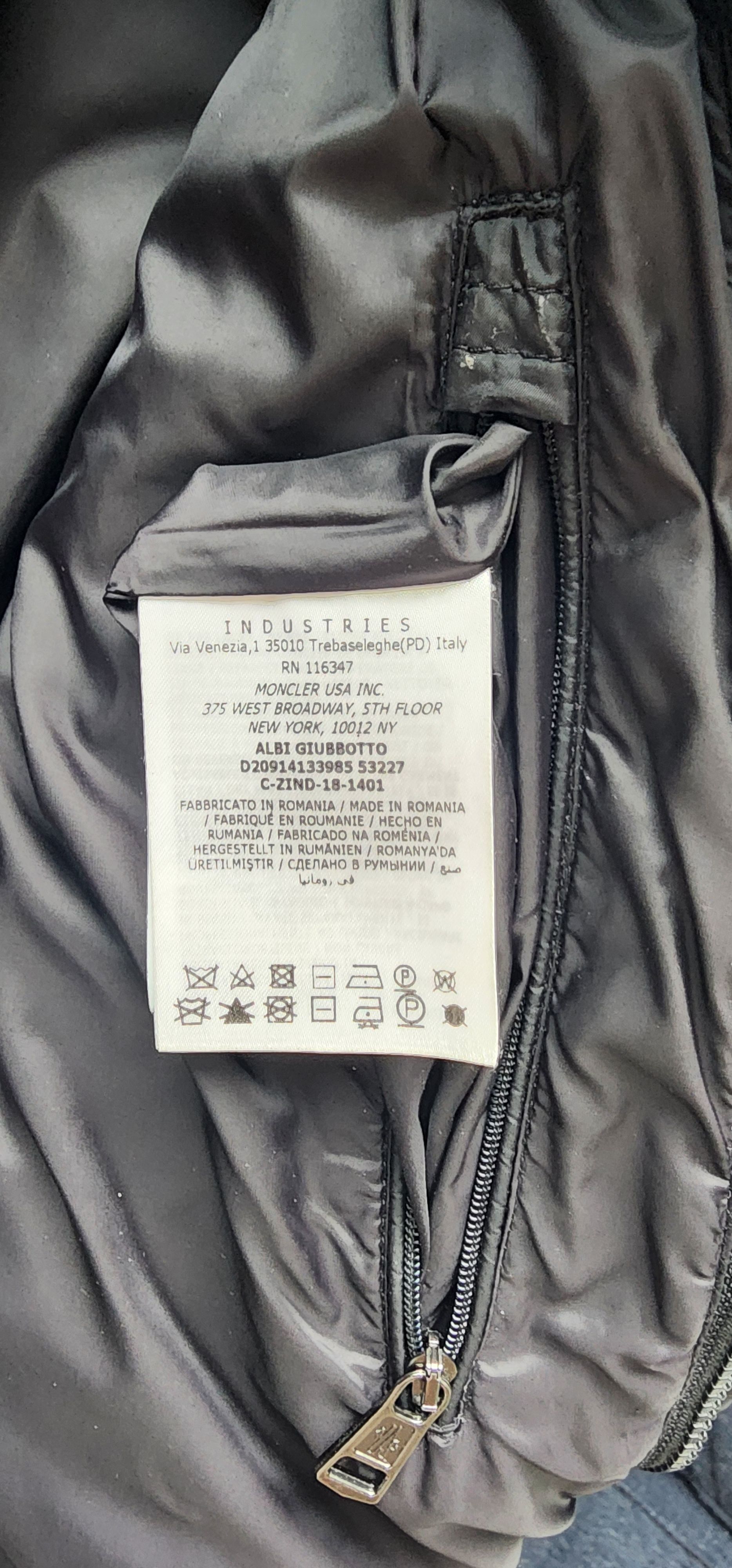Moncler Albi Giubbotto Size US S / EU 44-46 / 1 - 10 Thumbnail
