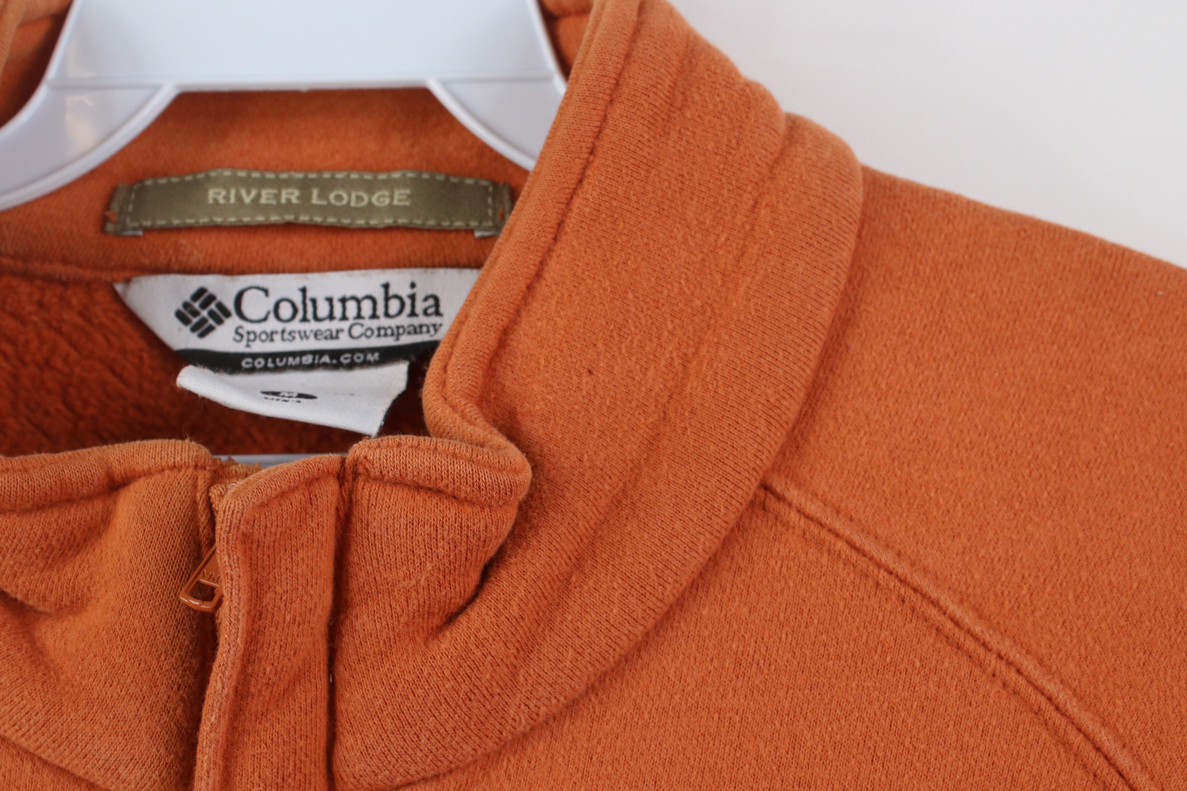 Columbia Vintage Y2K Columbia Buck Hunting 1/4 Zip Sweatshirt Orange Size US M / EU 48-50 / 2 - 5 Thumbnail