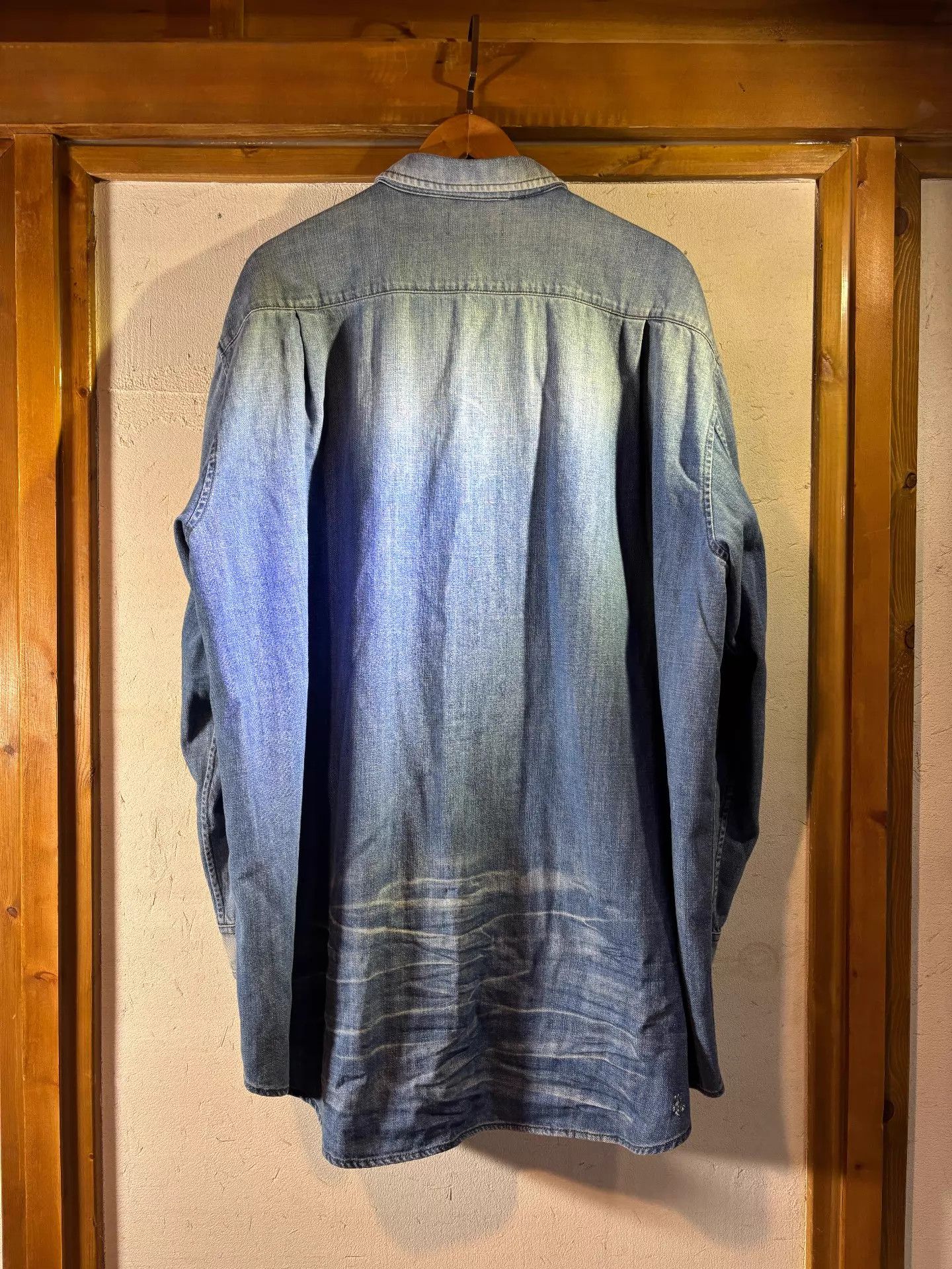 Magliano Magliano 23AW Vintage Distressed Denim Shirt Jacket M Size US M / EU 48-50 / 2 - 9 Thumbnail