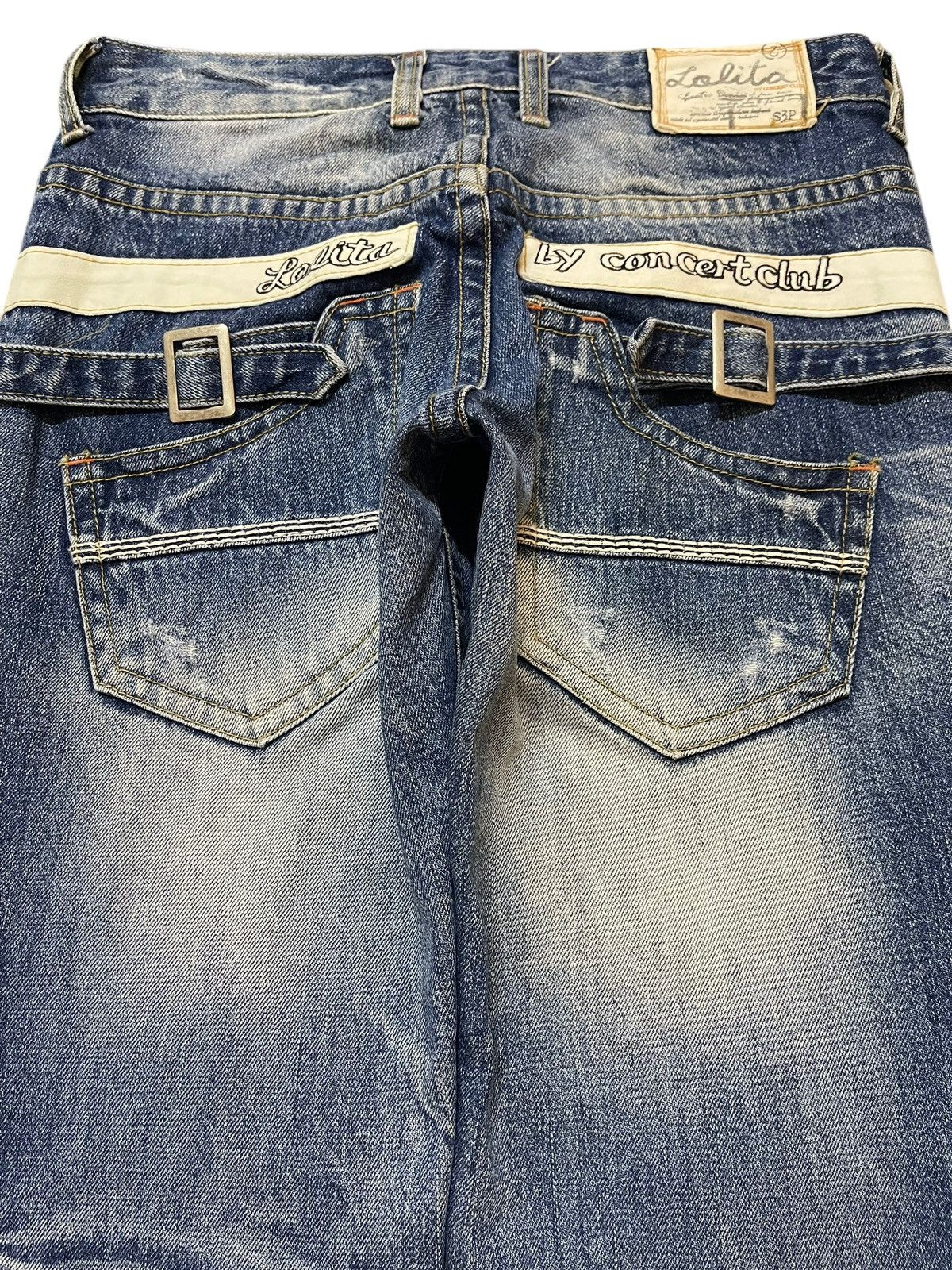 If Six Was Nine Vintage Japanese Brand Blue Faded Wash Style Jeans Size US 30 / EU 46 - 5 Thumbnail