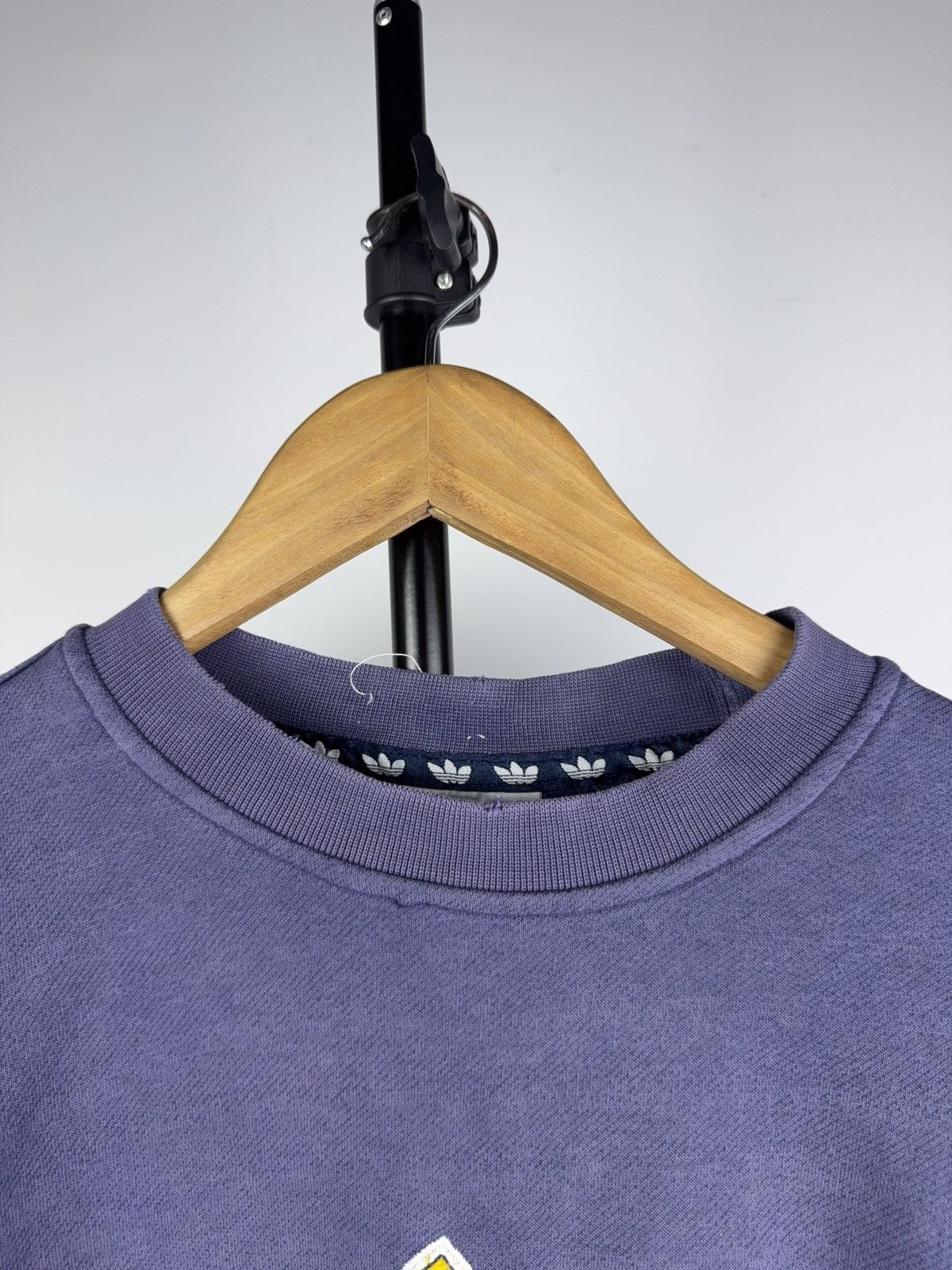 Adidas Vintage 90s Retro Distressed Adidas Sweatshirt Y2K Size US L / EU 52-54 / 3 - 3 Thumbnail