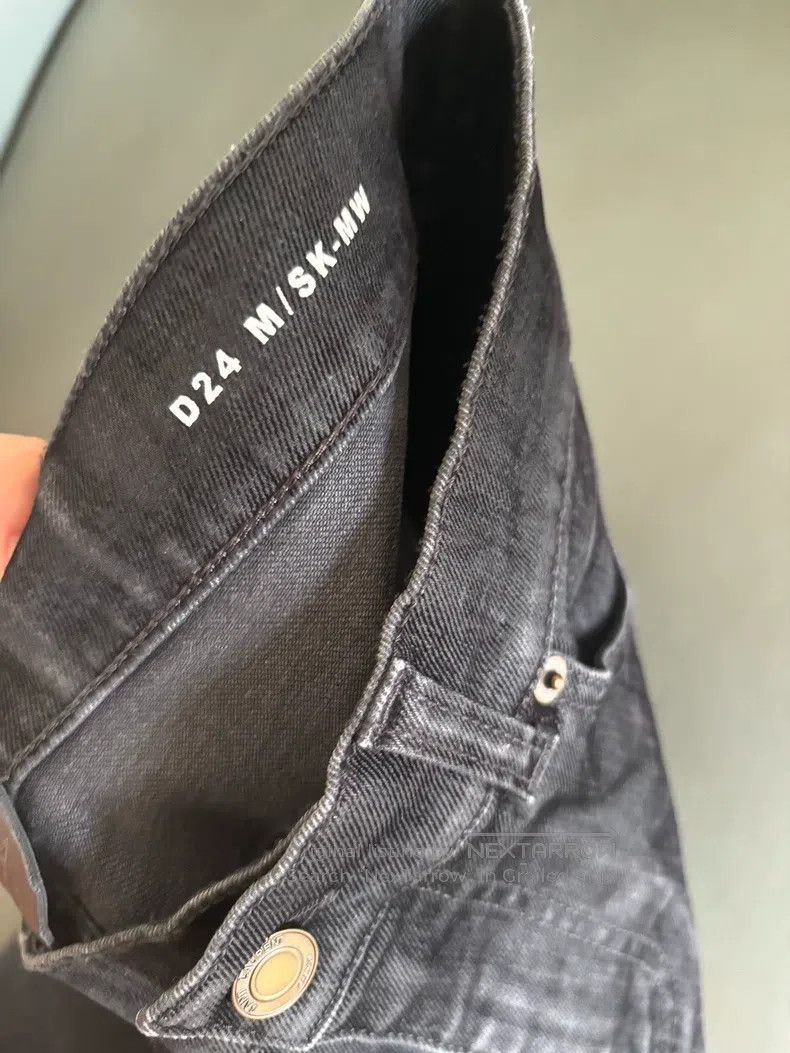 Saint Laurent Paris Saint Laurent Paris Wavy Patterned Jeans Size US 32 / EU 48 - 6 Thumbnail